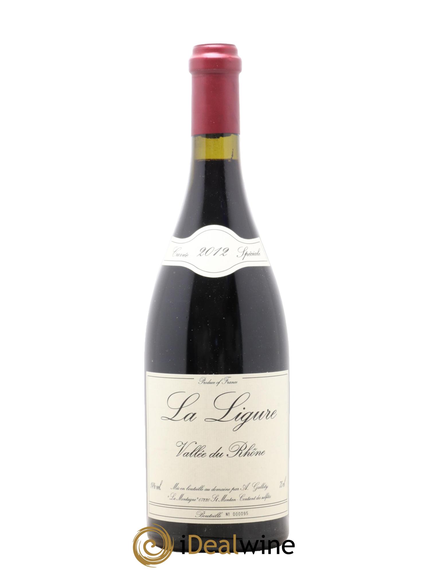 Côtes du Vivarais La Ligure Gallety (Domaine) 2012 - Lot de 1 bouteille - 0