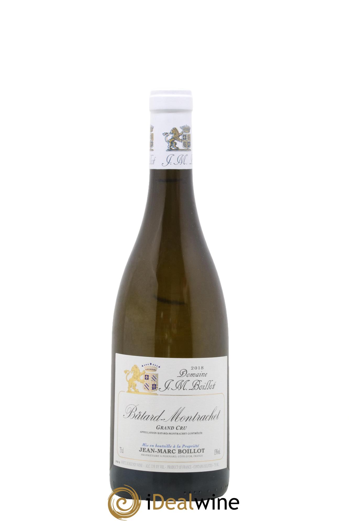 Bâtard-Montrachet Grand Cru Jean-Marc Boillot 2018 - Posten von 1 Flasche - 0