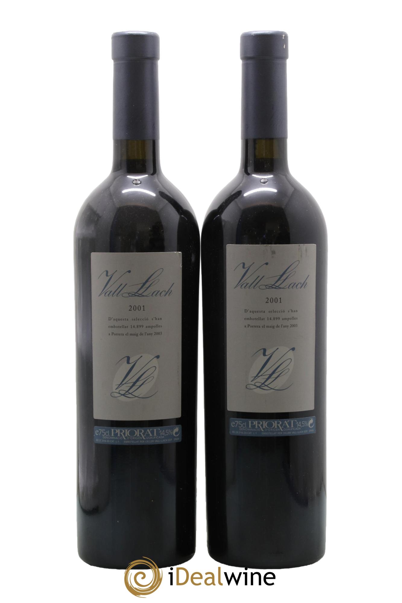 Priorat Bodegas Vall Llach DOCA Vall Llach 2001 - Lot de 2 bouteilles - 0