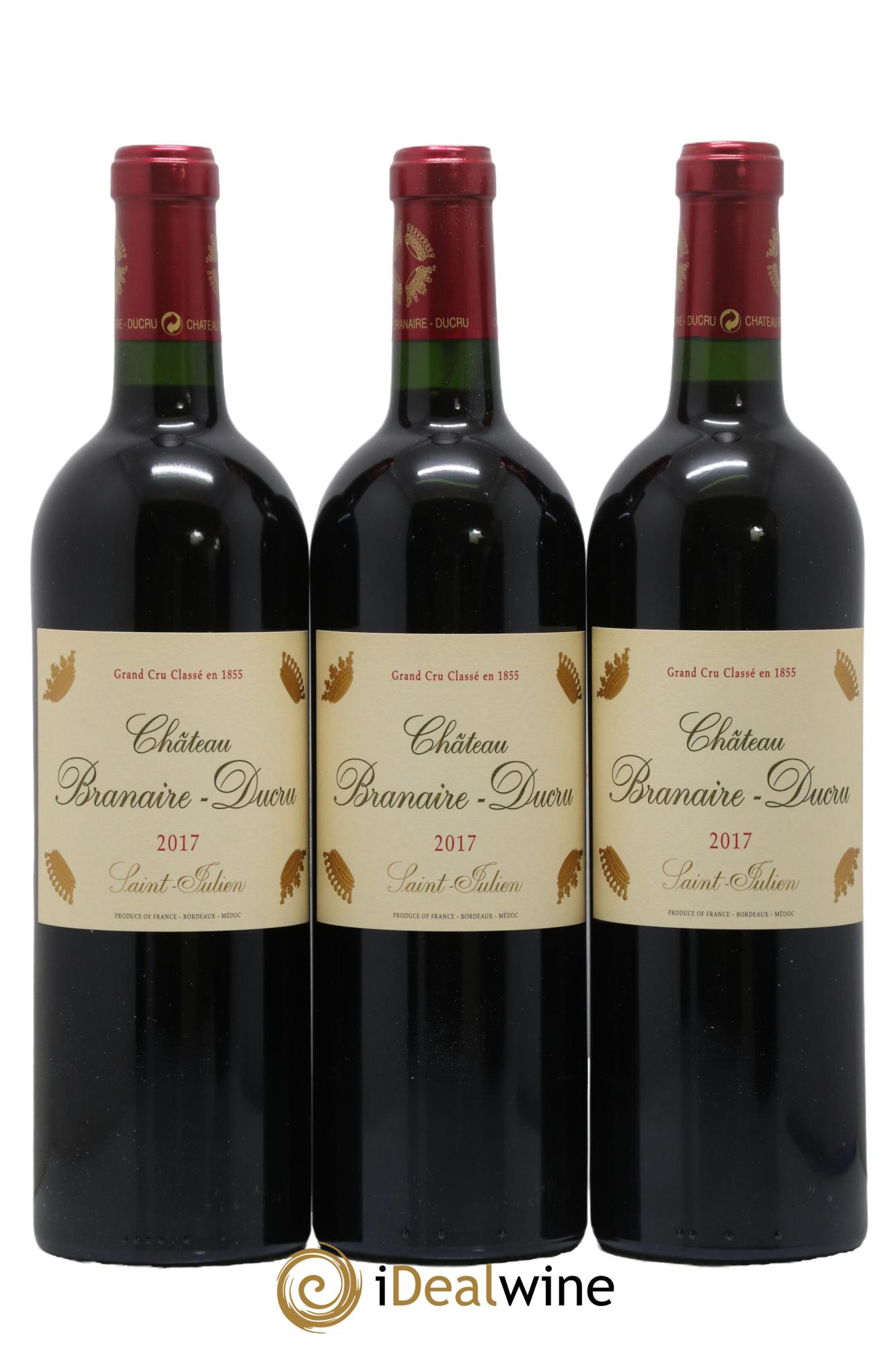 Château Branaire Ducru 4ème Grand Cru Classé  2017 - Lot de 6 bouteilles - 2