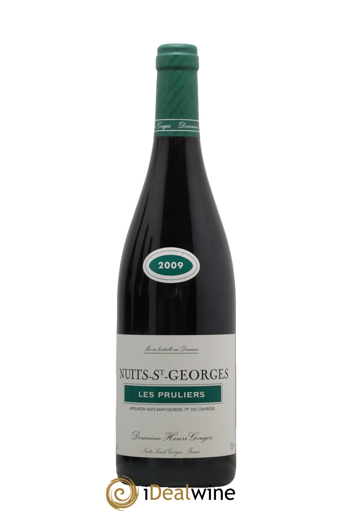 Nuits Saint-Georges 1er Cru Les Pruliers Henri Gouges 2009 - Lot de 1 bouteille - 0