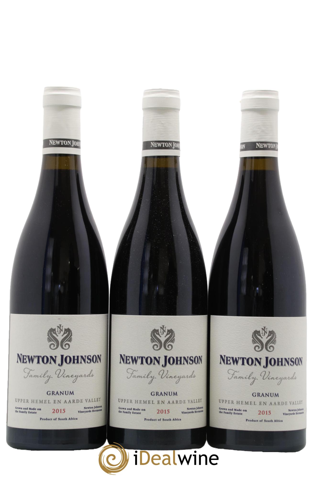 Afrique du Sud Granum Newton Johnson 2015 - Posten von 3 Flaschen - 0