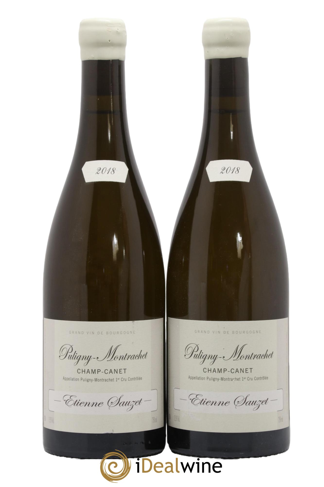 Puligny-Montrachet 1er Cru Champ Canet Etienne Sauzet  2018 - Lot of 2 bottles - 0