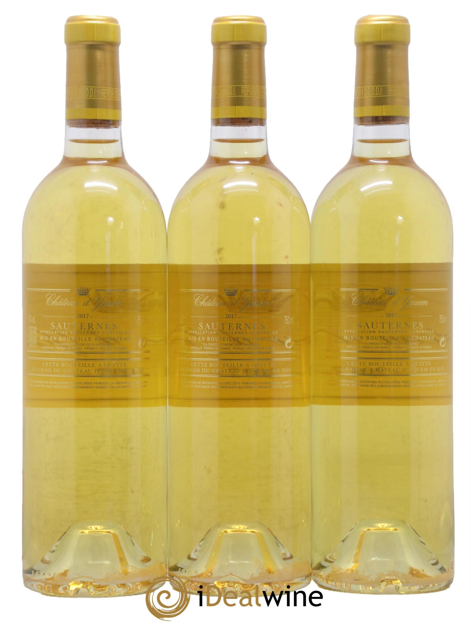 Château d' Yquem 1er Cru Classé Supérieur 2017 - Lot de 6 bouteilles - 2