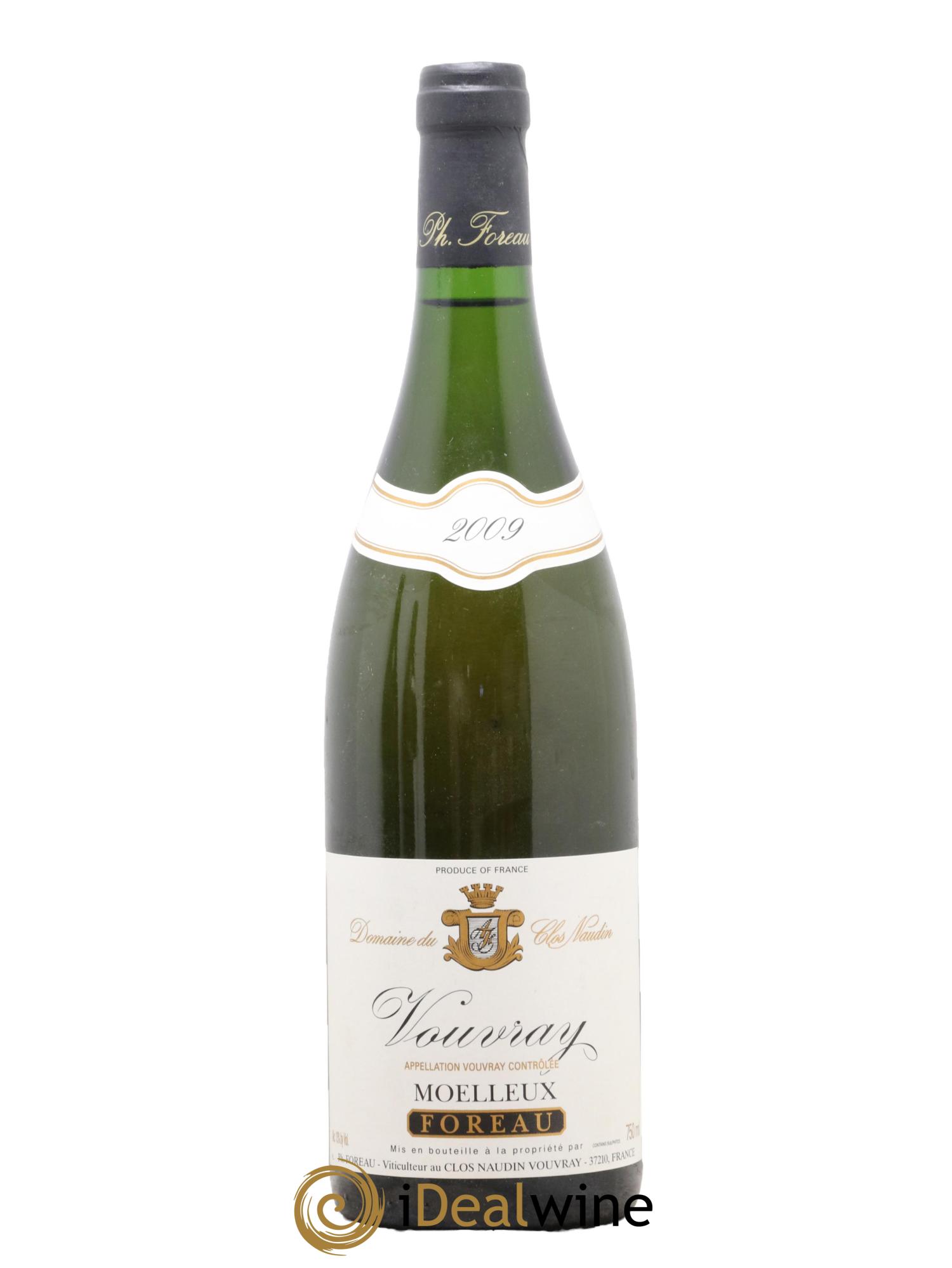 Vouvray Moelleux Clos Naudin - Philippe Foreau 2009 - Lot of 1 bottle - 0