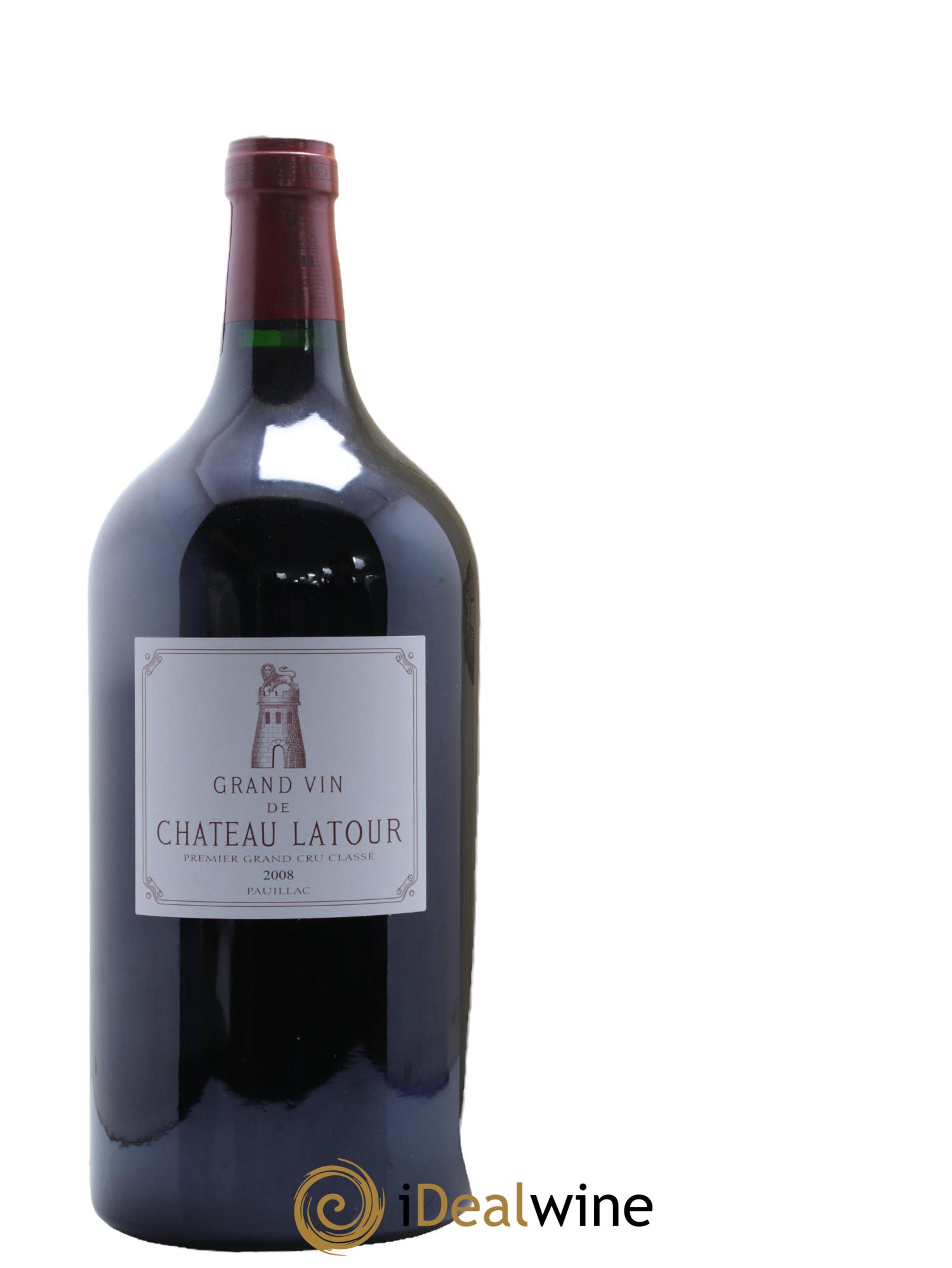 Château Latour 1er Grand Cru Classé 2008 - Lot de 1 double magnum - 0