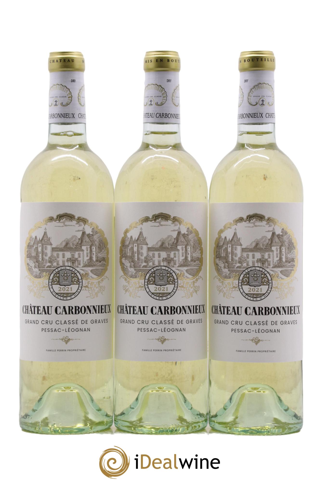 Château Carbonnieux Cru Classé de Graves 2021 - Lot of 6 bottles - 1