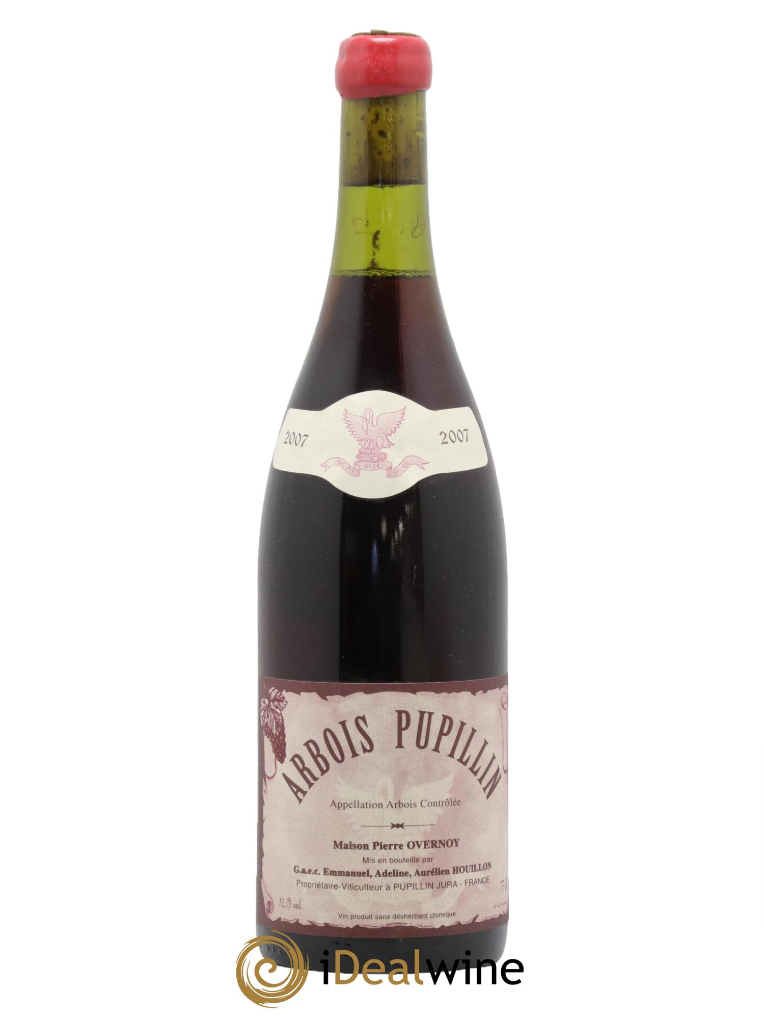 Arbois Pupillin Poulsard (cire rouge) Overnoy-Houillon (Domaine) 2007 - Posten von 1 Flasche - 0