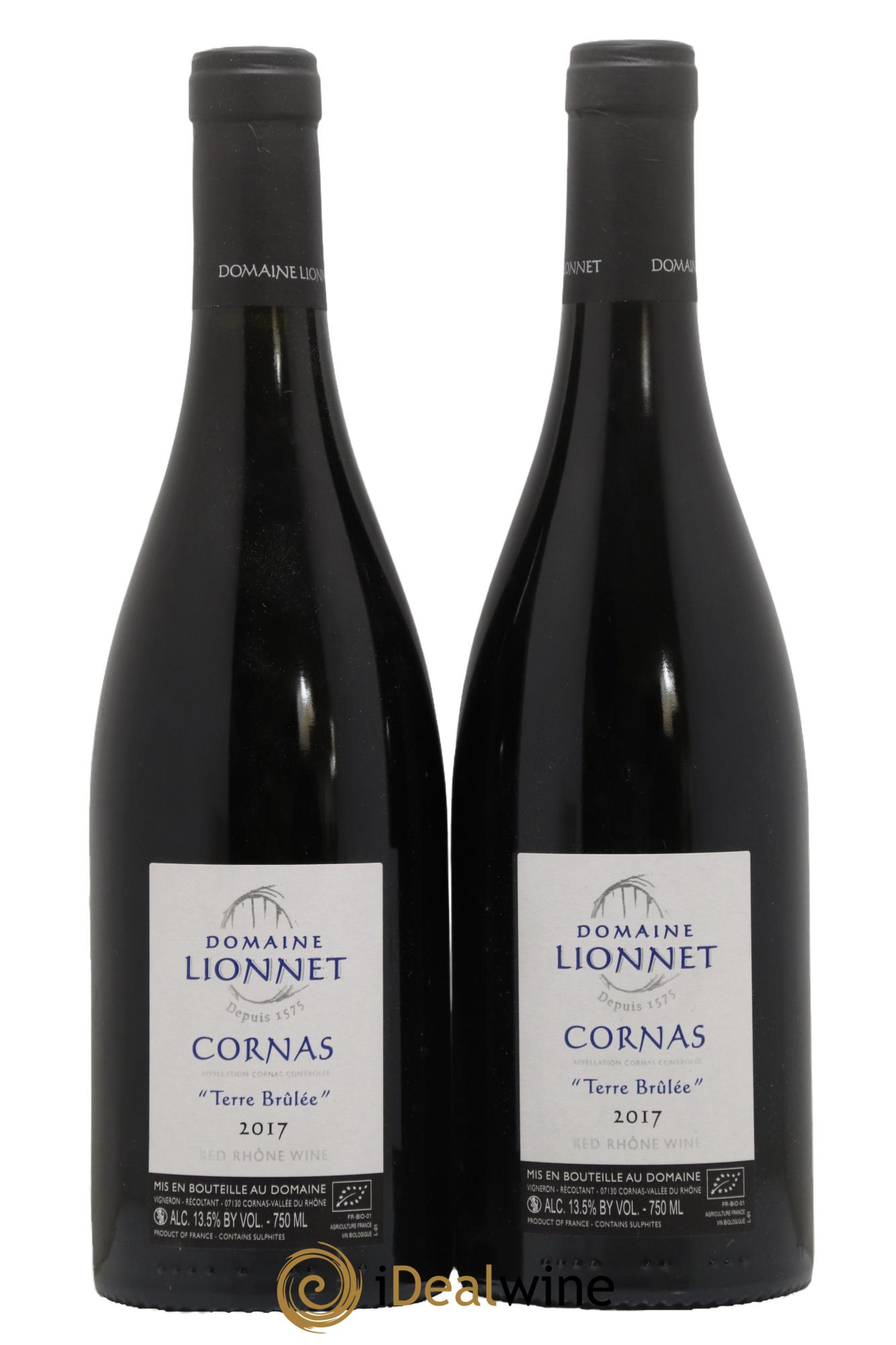 Cornas Terre Brulée Pierre Lionnet 2017 - Lot de 2 bouteilles - 0