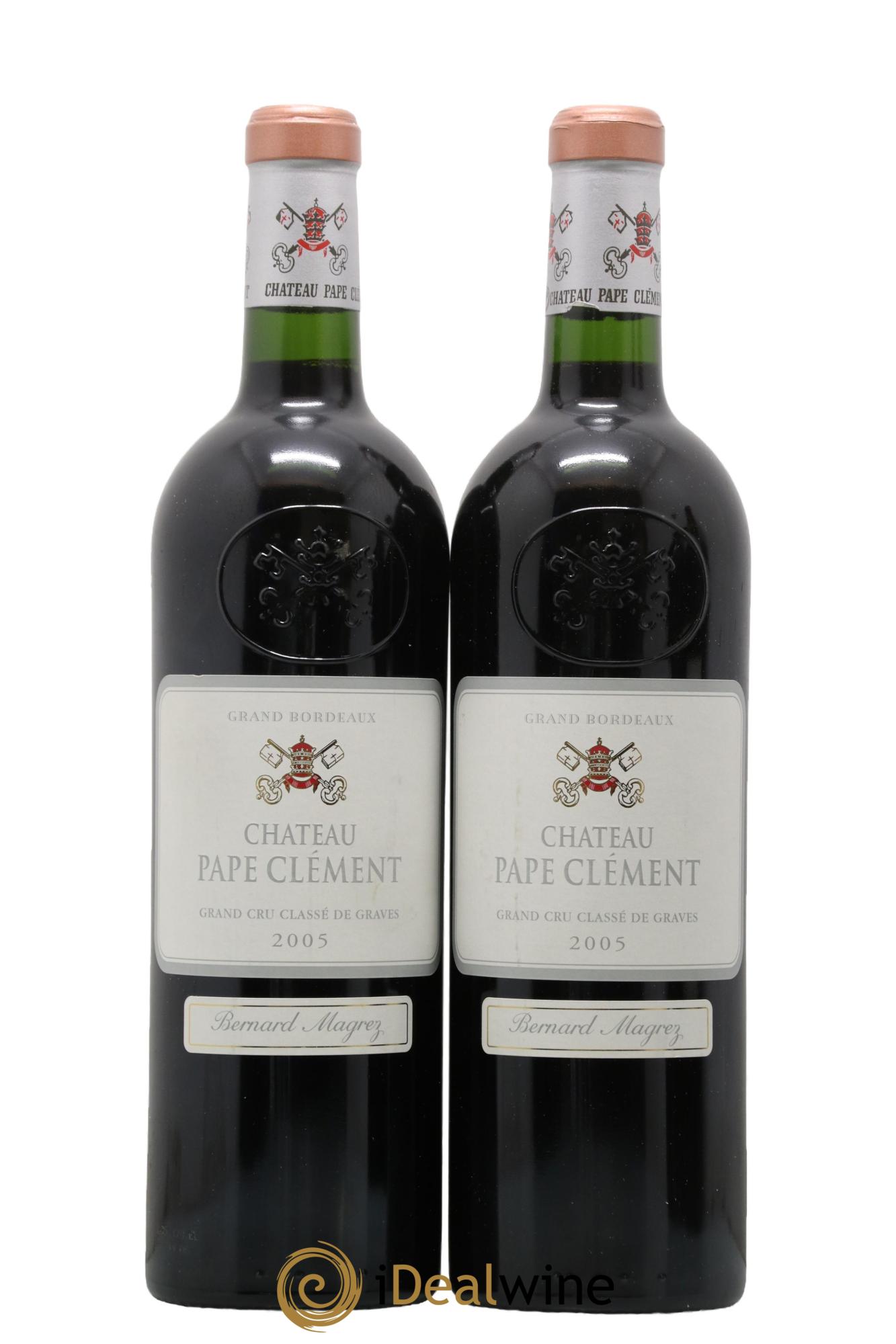 Château Pape Clément Cru Classé de Graves 2005 - Posten von 2 Flaschen - 0