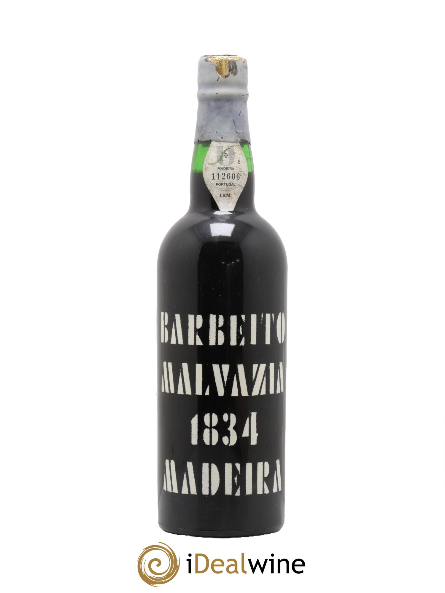 Madère Barbeito 1834 Malvazia - Posten von 1 Flasche - 0