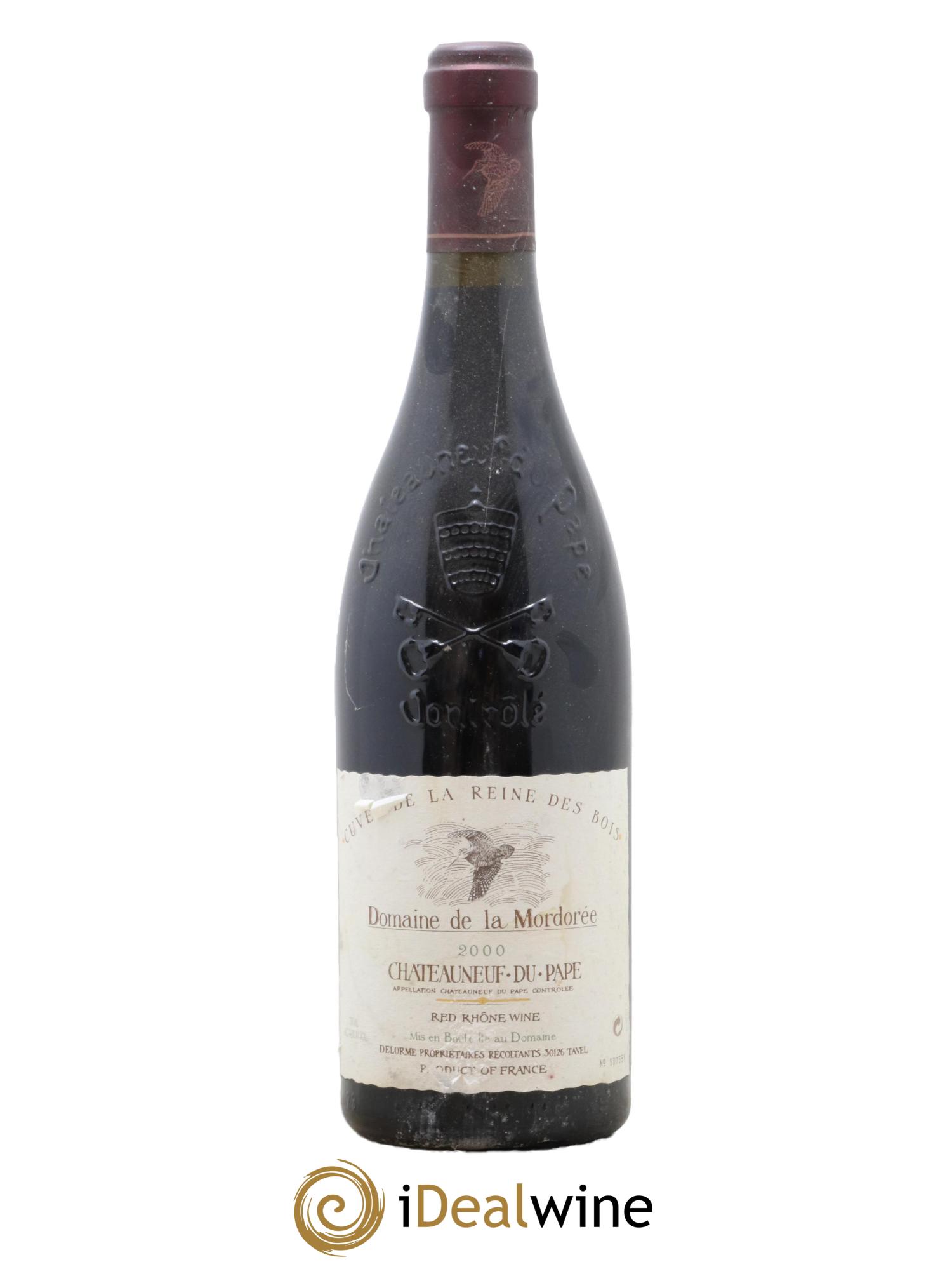 Châteauneuf-du-Pape  Cuvée de la Reine des Bois La Mordorée (Domaine de) 2000 - Lot de 1 bouteille - 0