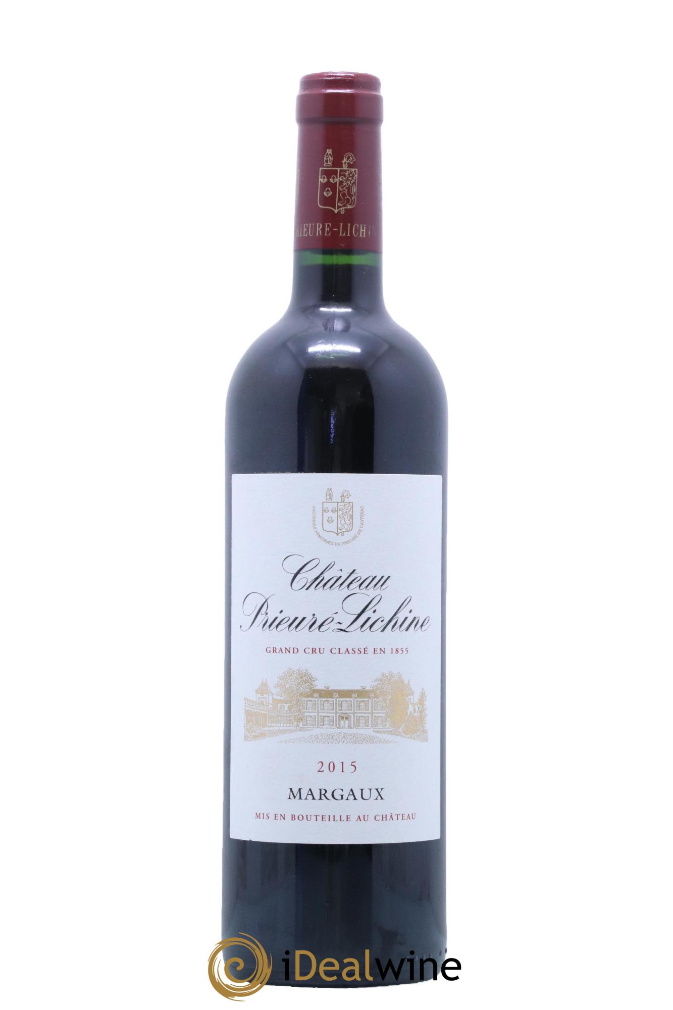 Château Prieuré Lichine 4ème Grand Cru Classé 2015 - Lot de 1 bouteille - 0