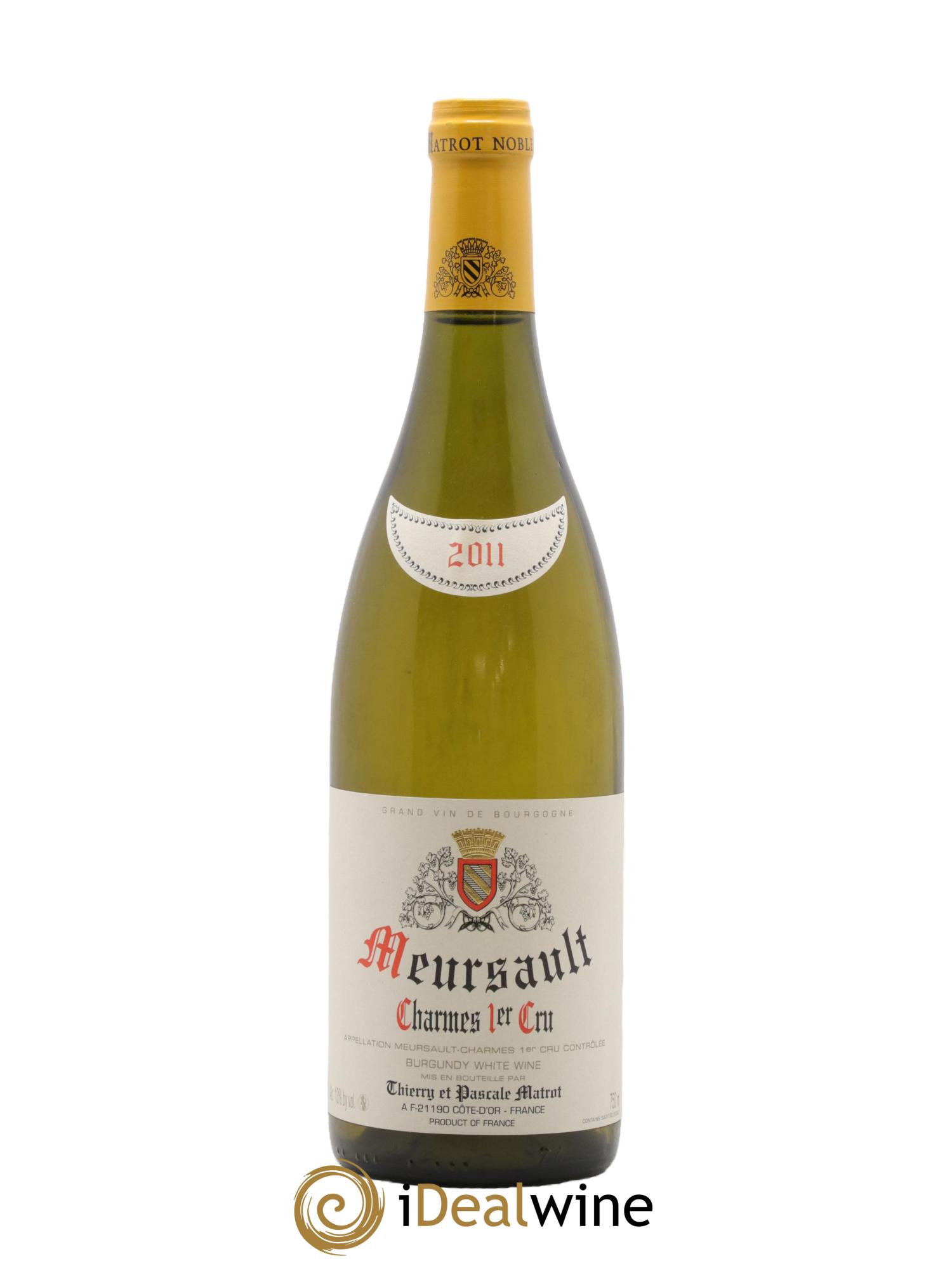 Meursault 1er Cru Charmes Matrot (Domaine) 2011 - Posten von 1 Flasche - 0