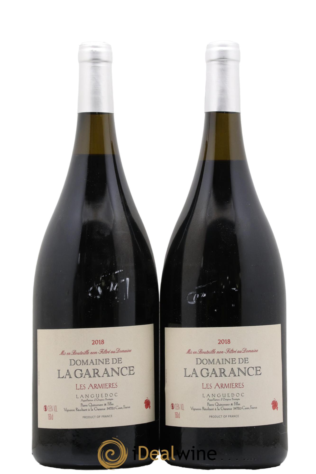 Coteaux du Languedoc de La Garance (Domaine) Les Armières 2018 - Posten von 2 Magnum - 0