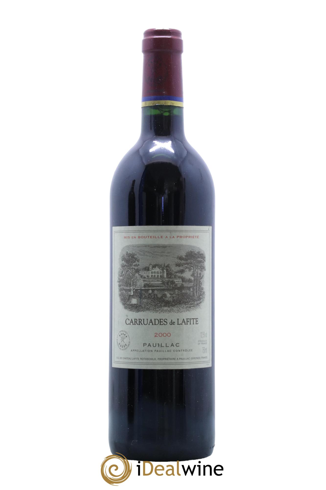 Carruades de Lafite Rothschild Second Vin  2000 - Lotto di 1 bottiglia - 0