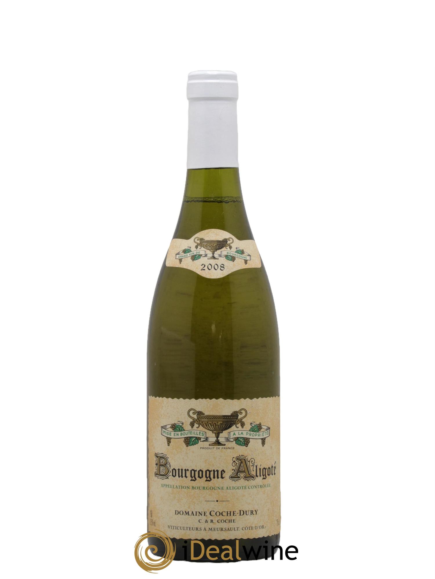 Bourgogne Aligoté Coche Dury (Domaine) 2008 - Posten von 1 Flasche - 0