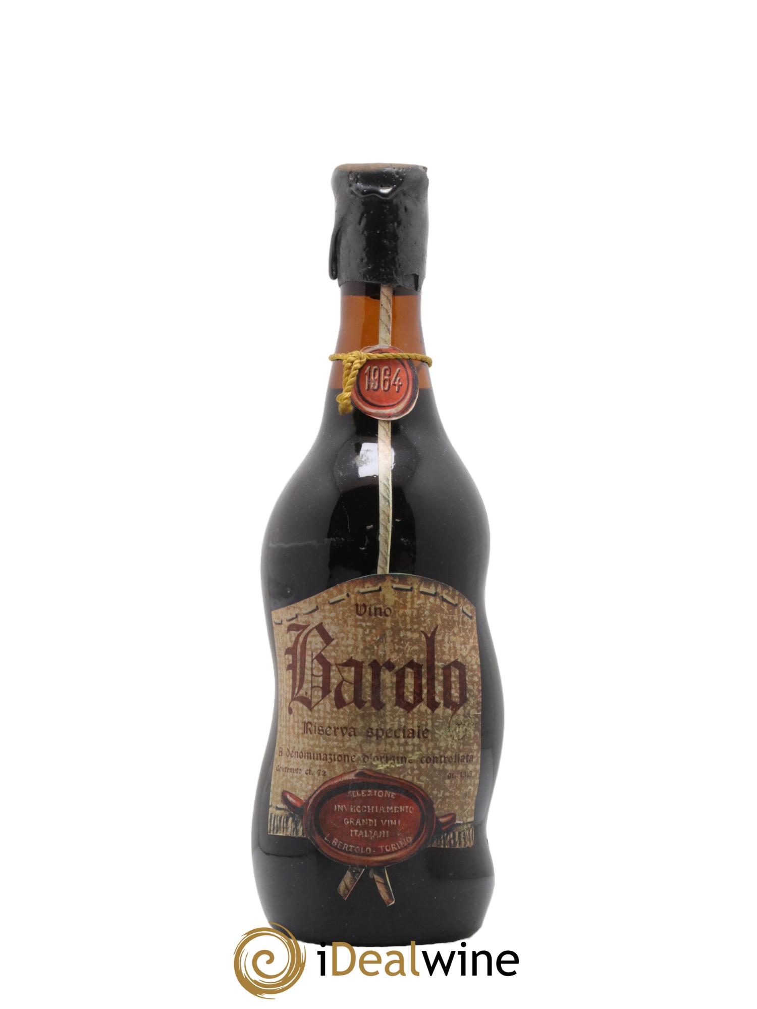 Barolo DOCG Riserva Speciale Bertolo 1964 - Lotto di 1 bottiglia - 0