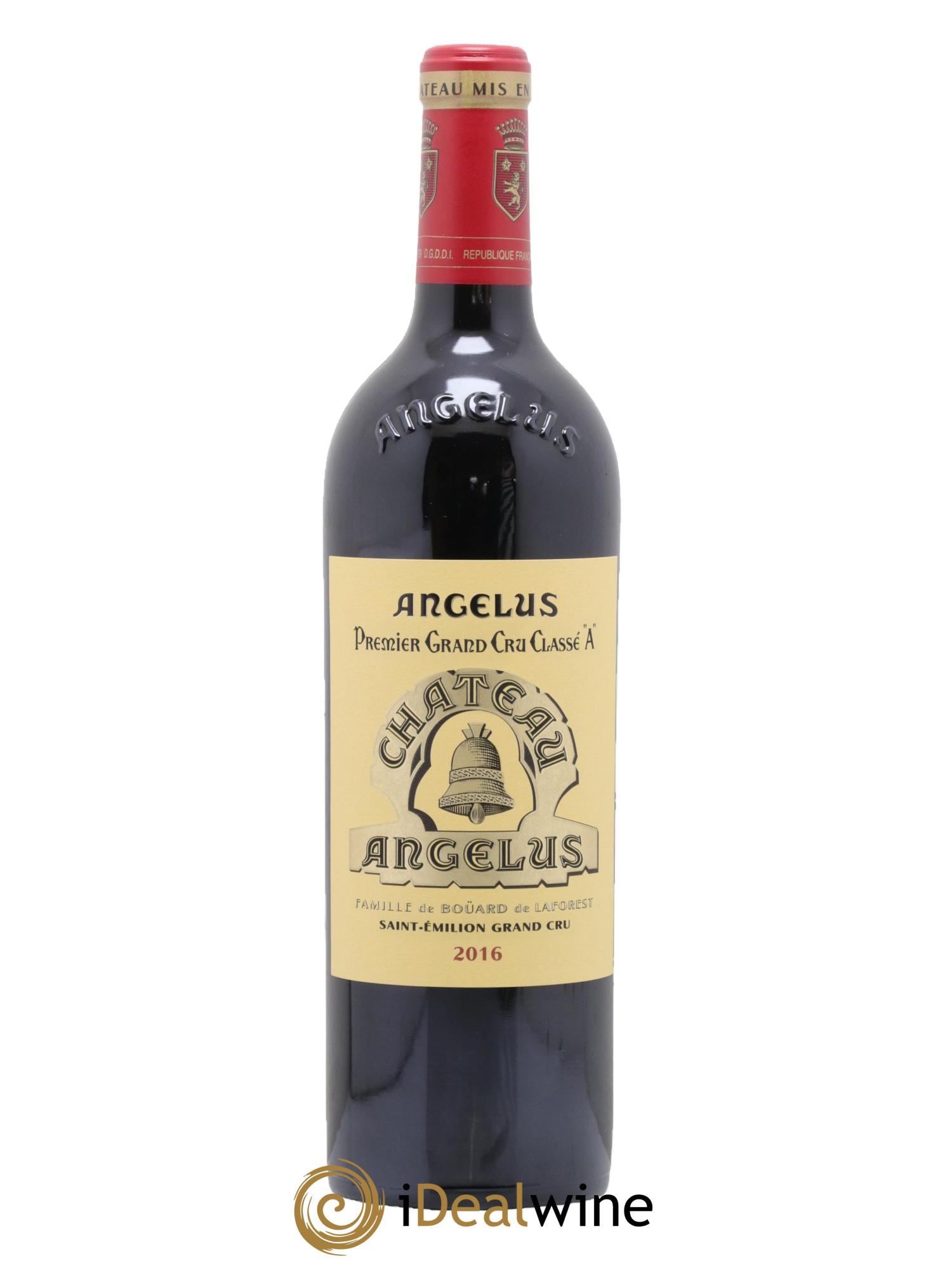 Château Angélus 1er Grand Cru Classé A 2016 - Posten von 1 Flasche - 0