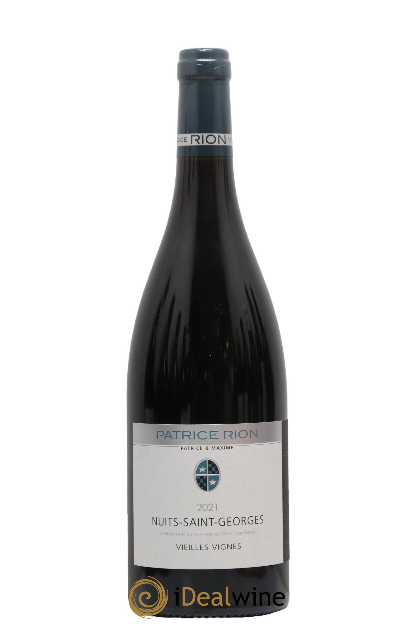 Nuits Saint-Georges Vieilles Vignes Domaine Patrice Rion 2021 - Lot de 1 bouteille - 0