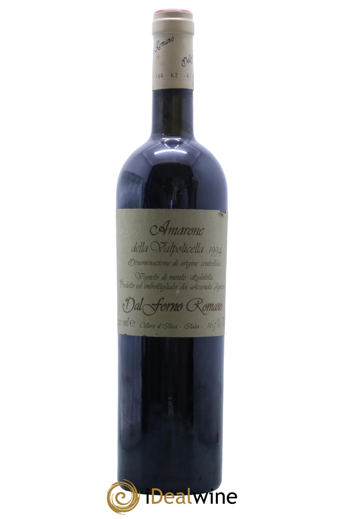 Amarone della Valpolicella DOCG Monte Lodoletta Dal Forno Romano 1994 - Lot of 1 bottle - 0