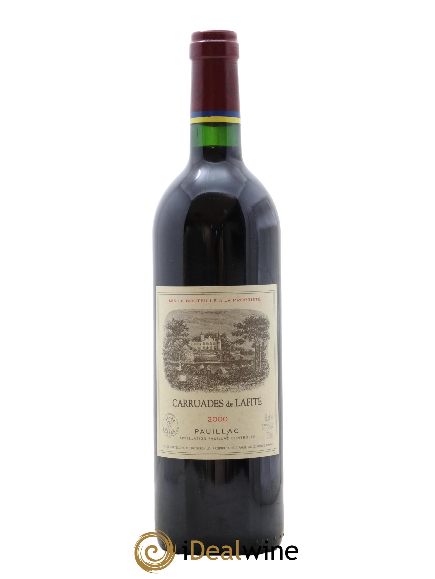 Carruades de Lafite Rothschild Second Vin 2000 - Lot de 1 bouteille - 0