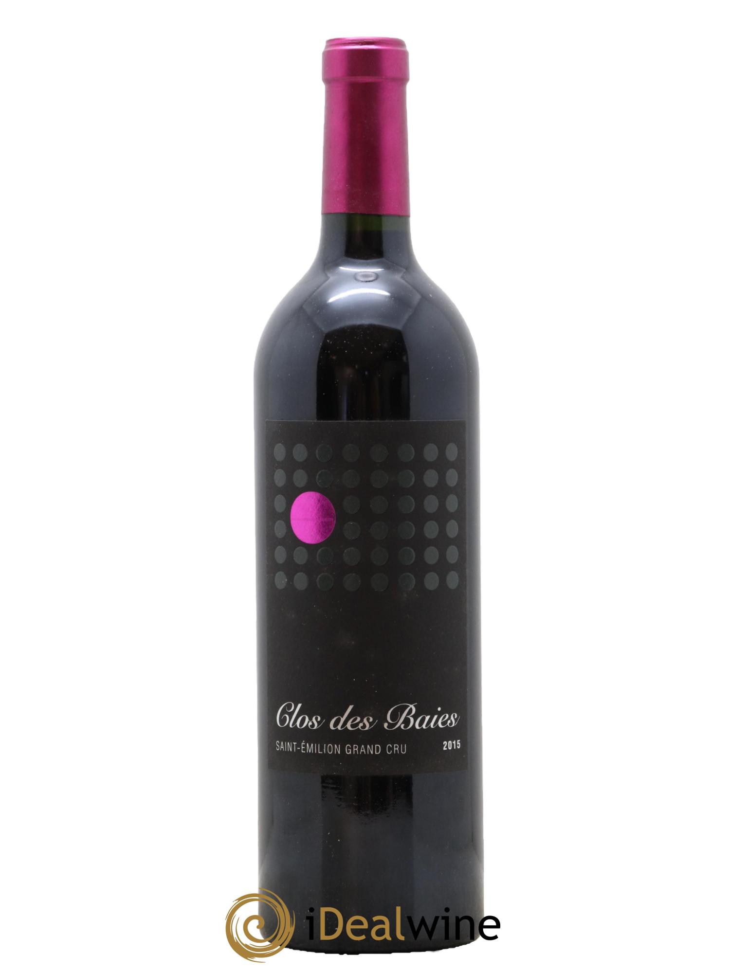 Saint-Émilion Grand Cru Clos des Baies 2015 - Posten von 1 Flasche - 0