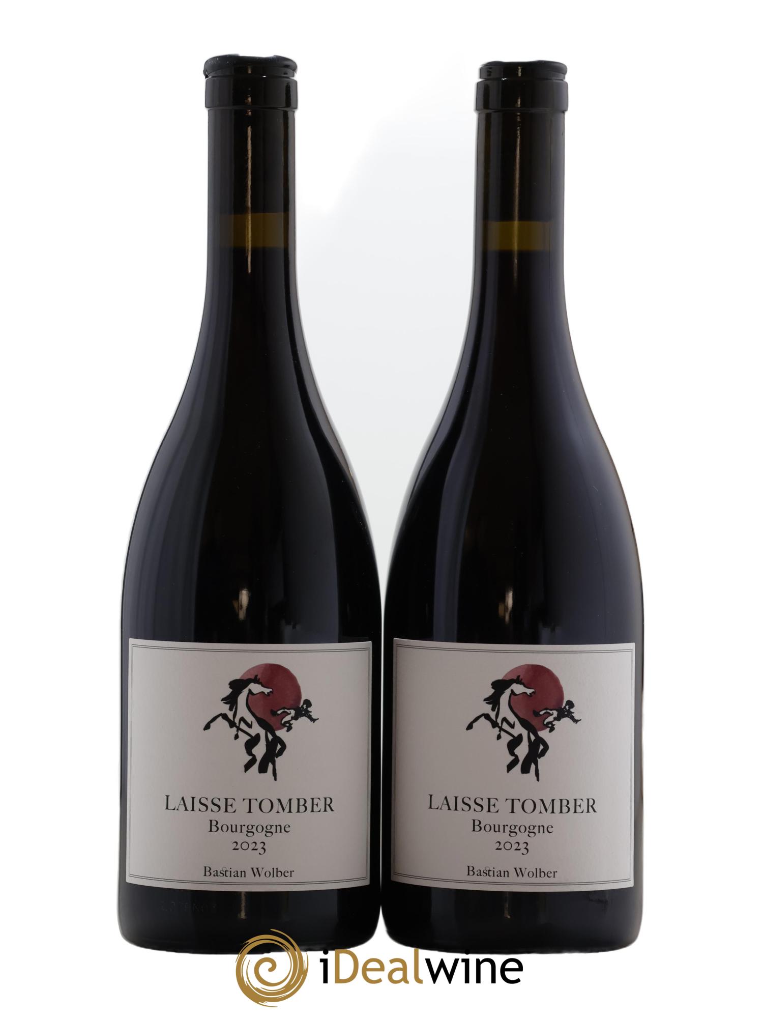 Bourgogne Laisse Tomber Bastian Wolber  2023 - Lot de 2 bouteilles - 0