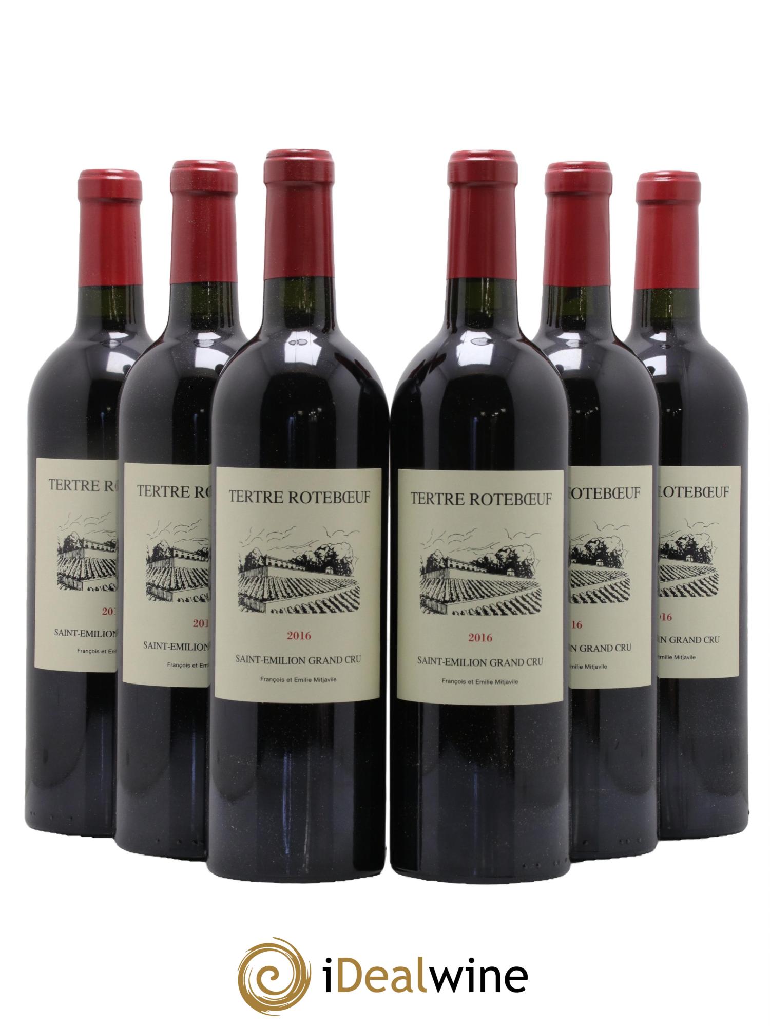 Château Tertre Roteboeuf 2016 - Lot of 6 bottles - 0