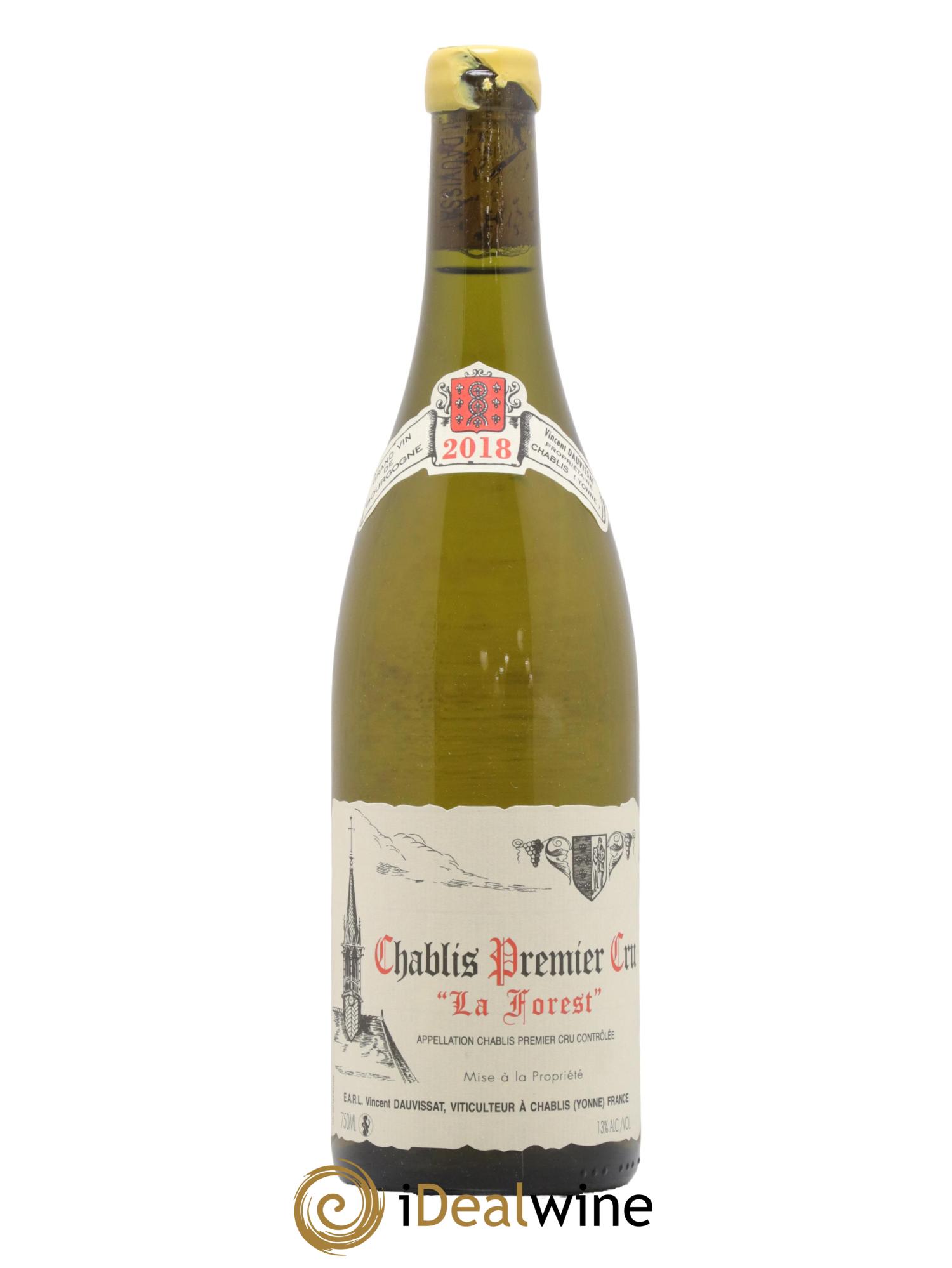 Chablis 1er Cru La Forest Vincent Dauvissat (Domaine) 2018 - Posten von 1 Flasche - 0