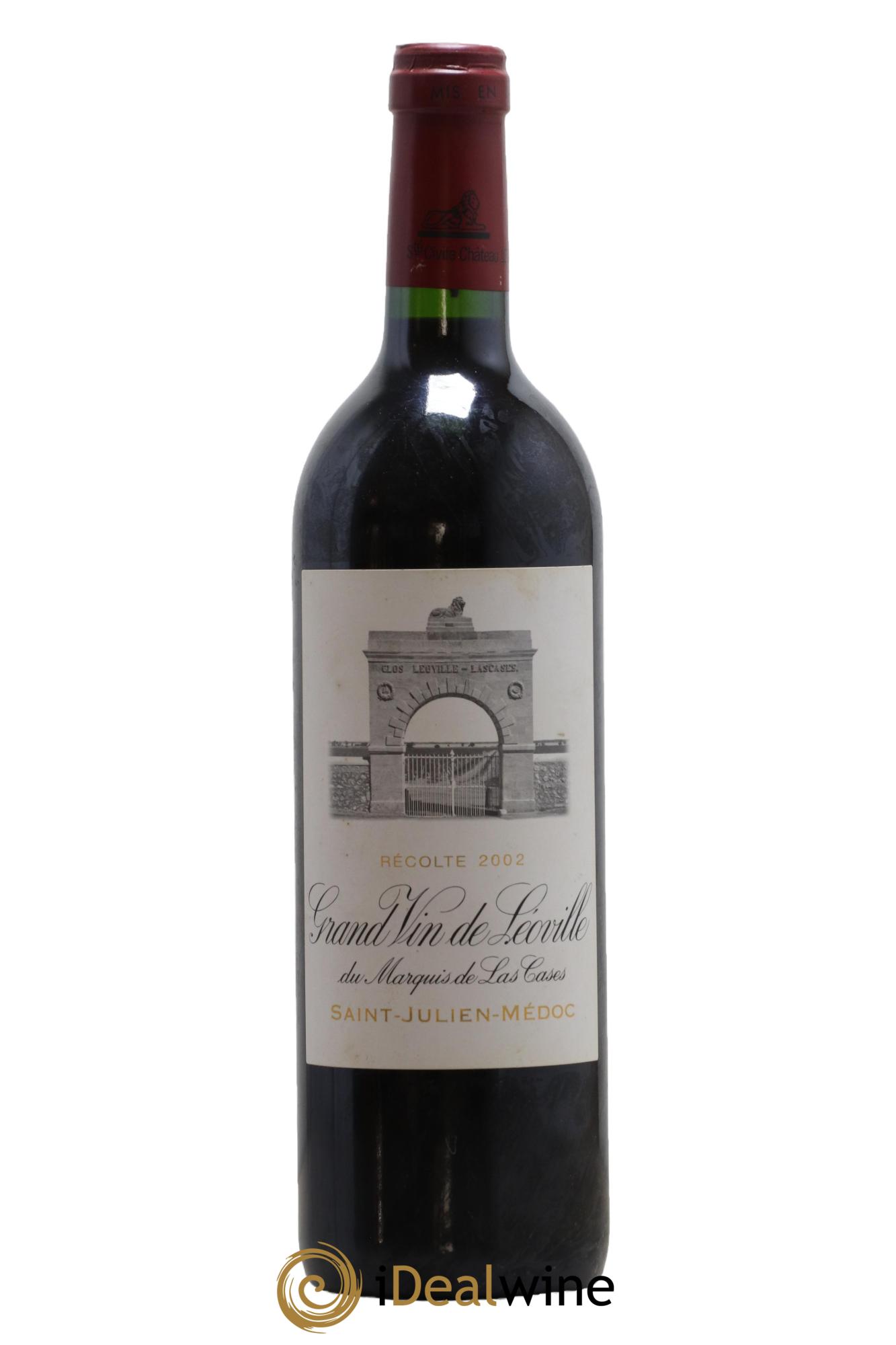 Château Léoville Las Cases 2ème Grand Cru Classé 2002 - Lot of 1 bottle - 0