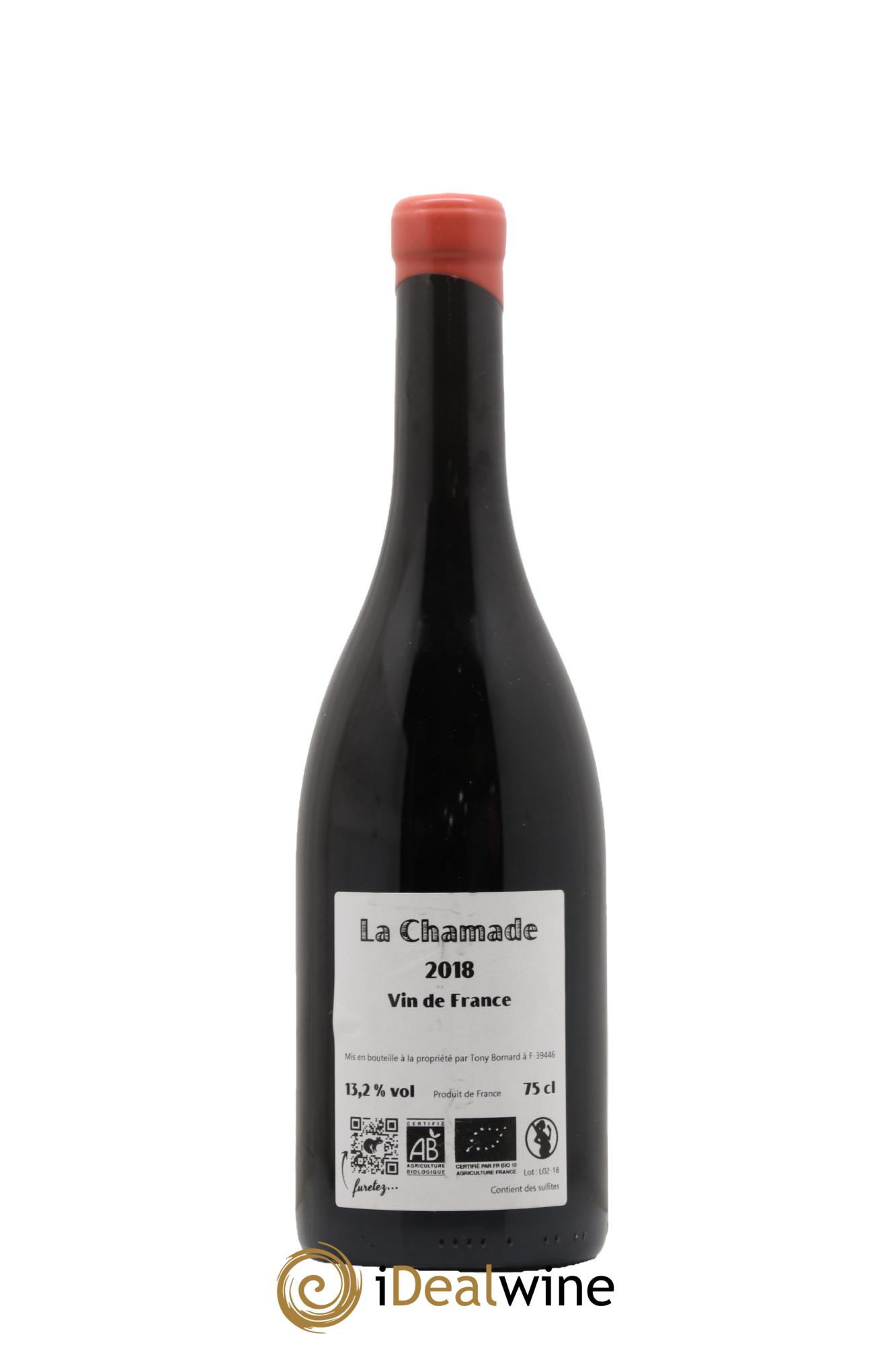 Vin de France La Chamade Tony Bornard 2018 - Posten von 1 Flasche - 1