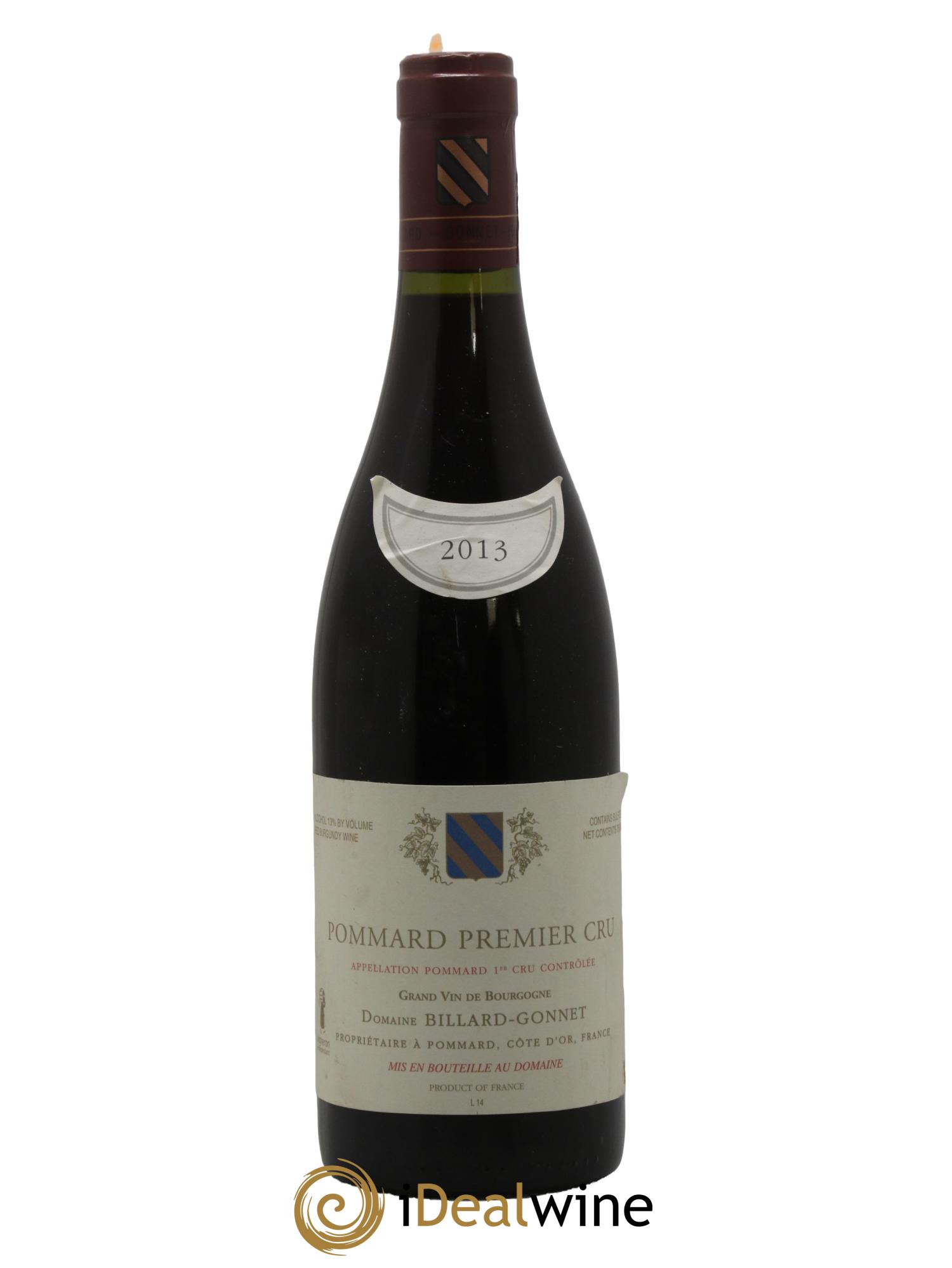 Pommard 1er Cru Domaine Billard-Gonnet 2013 - Lot de 1 bouteille - 0