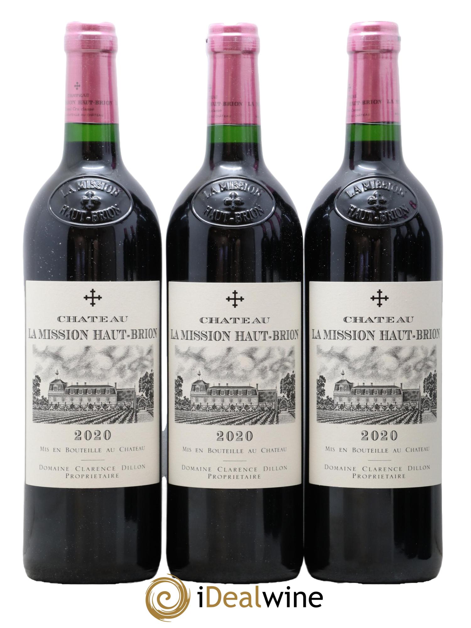 Château la Mission Haut-Brion Cru Classé de Graves 2020 - Lotto di 6 bottiglie - 3