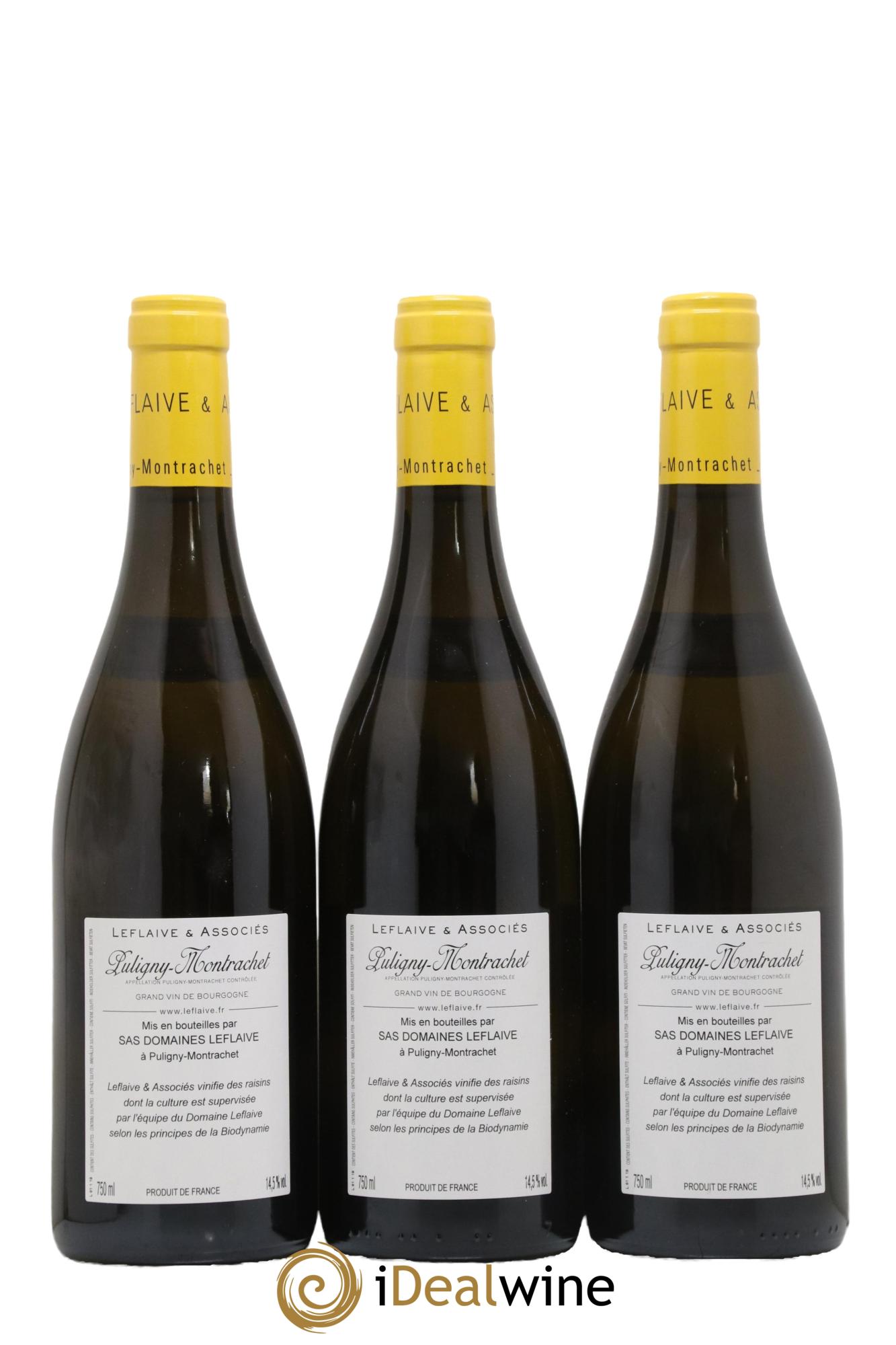 Puligny-Montrachet Leflaive (Domaine) 2019 - Lot de 3 bouteilles - 1