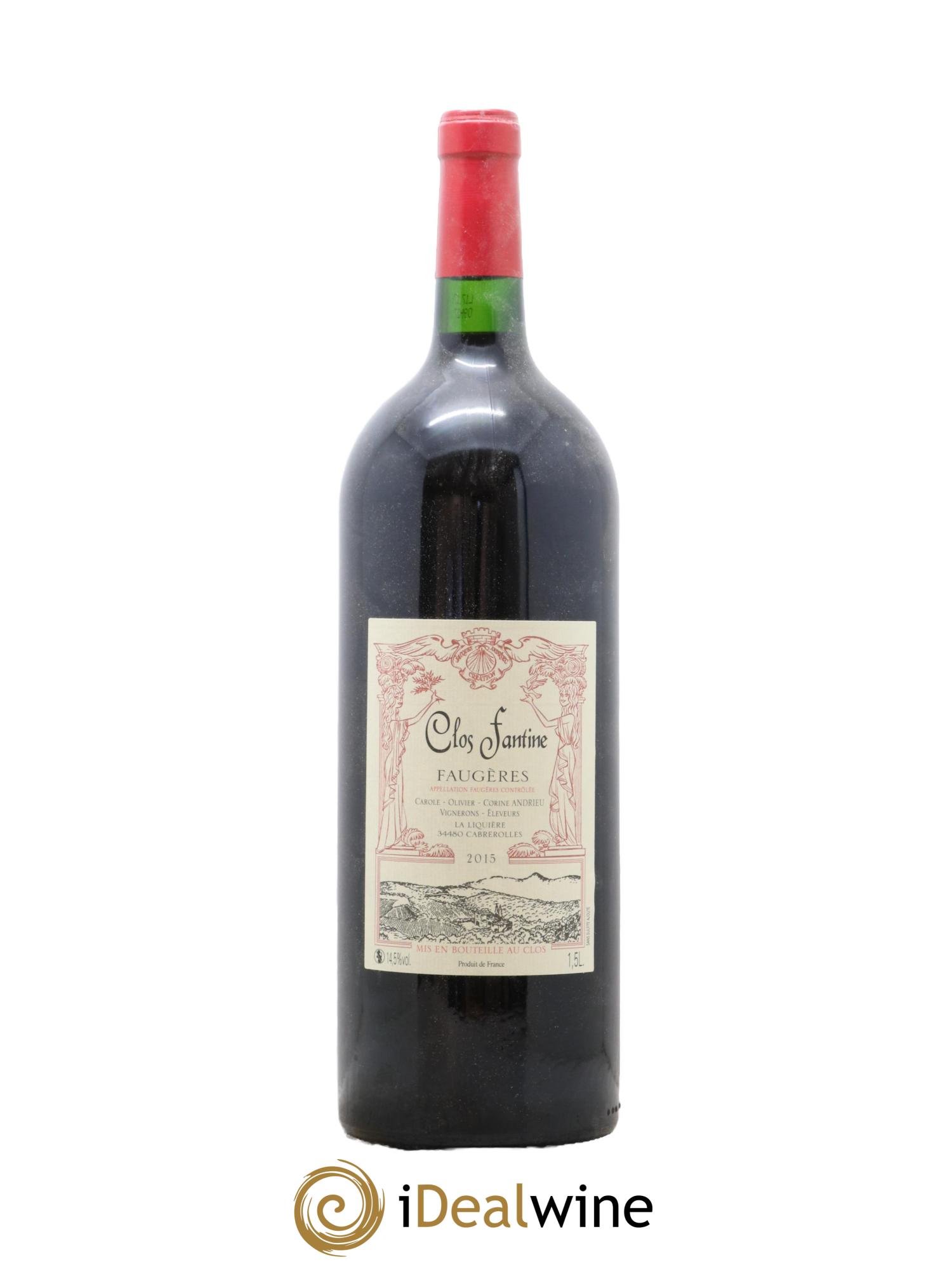 Faugères Clos Fantine Tradition Famille Andrieu 2015 - Lotto di 1 magnum - 0