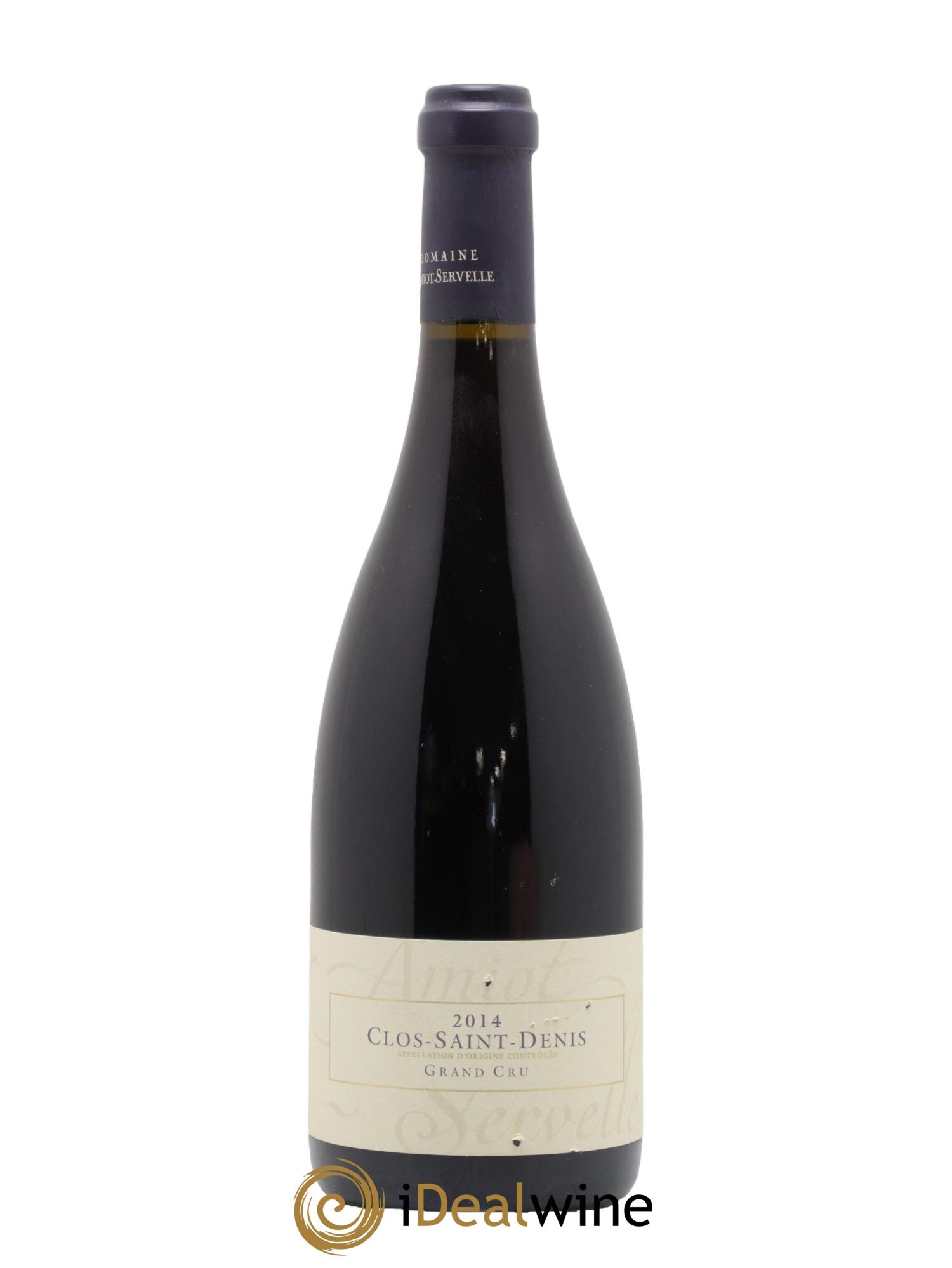 Clos Saint-Denis Grand Cru Amiot-Servelle 2014 - Lot de 1 bouteille - 0