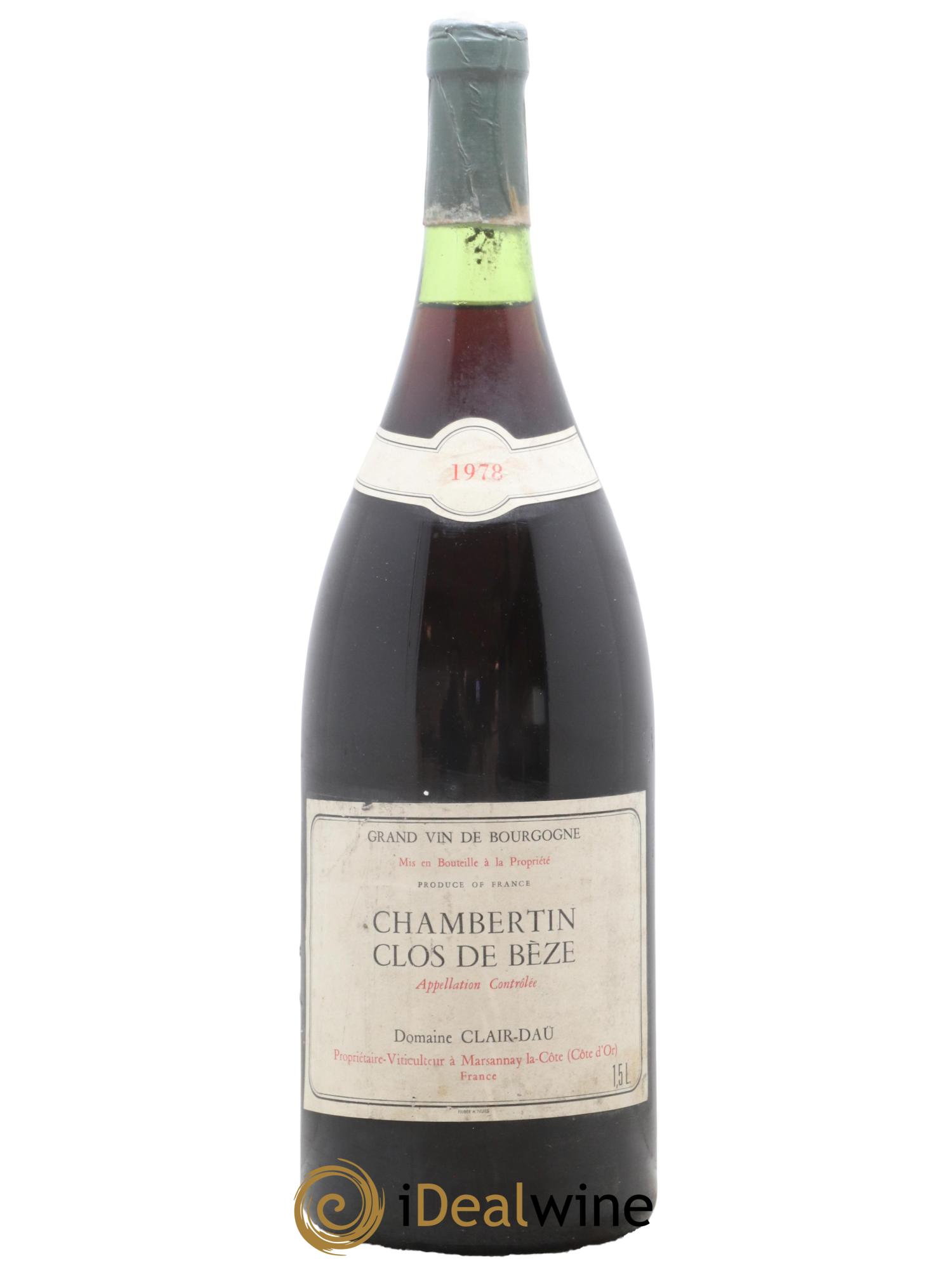 Chambertin Clos de Bèze GRAND_CRU -  Clair Daü