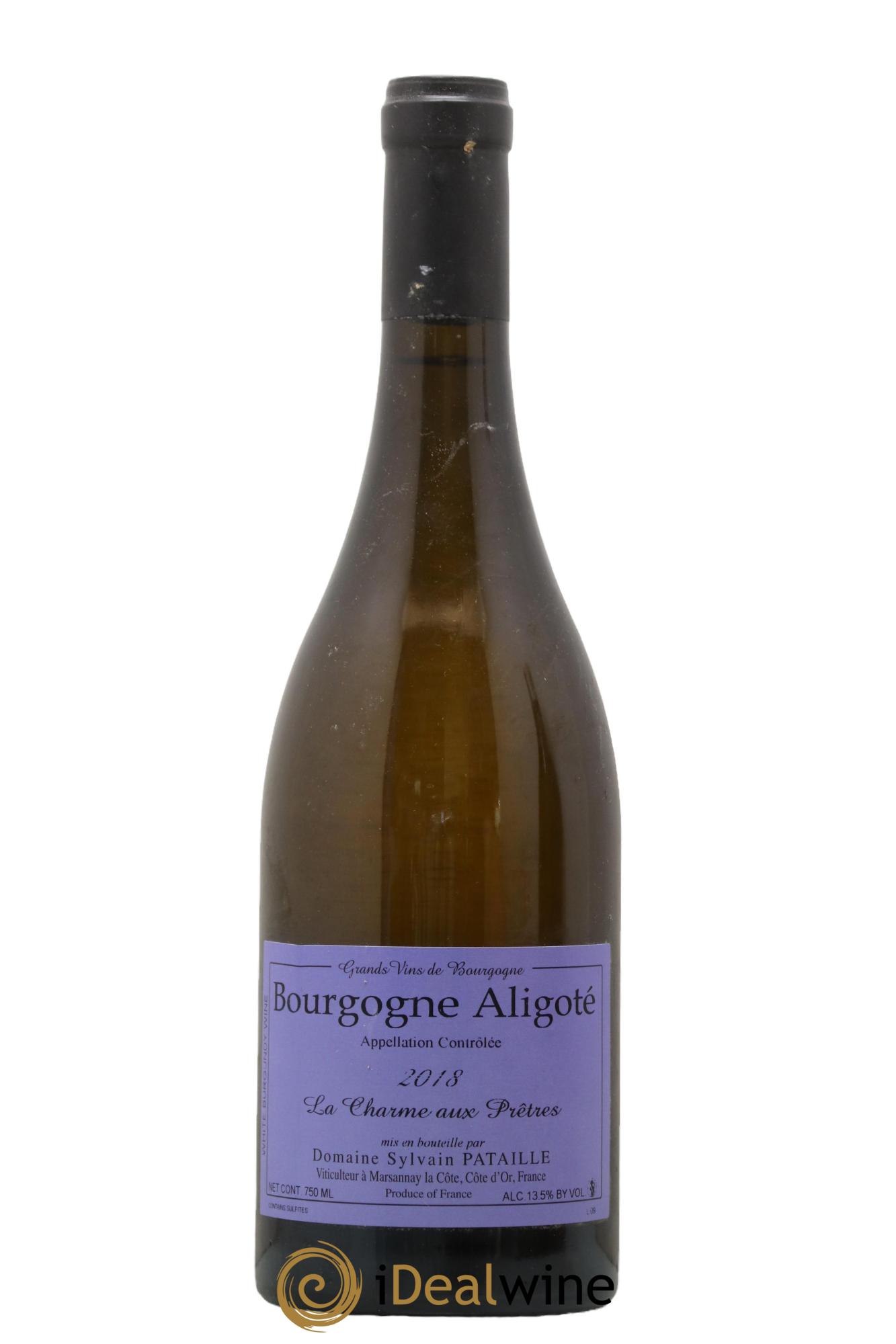 Bourgogne Aligoté La Charme aux Prêtres Sylvain Pataille (Domaine) 2018 - Lot of 1 bottle - 0