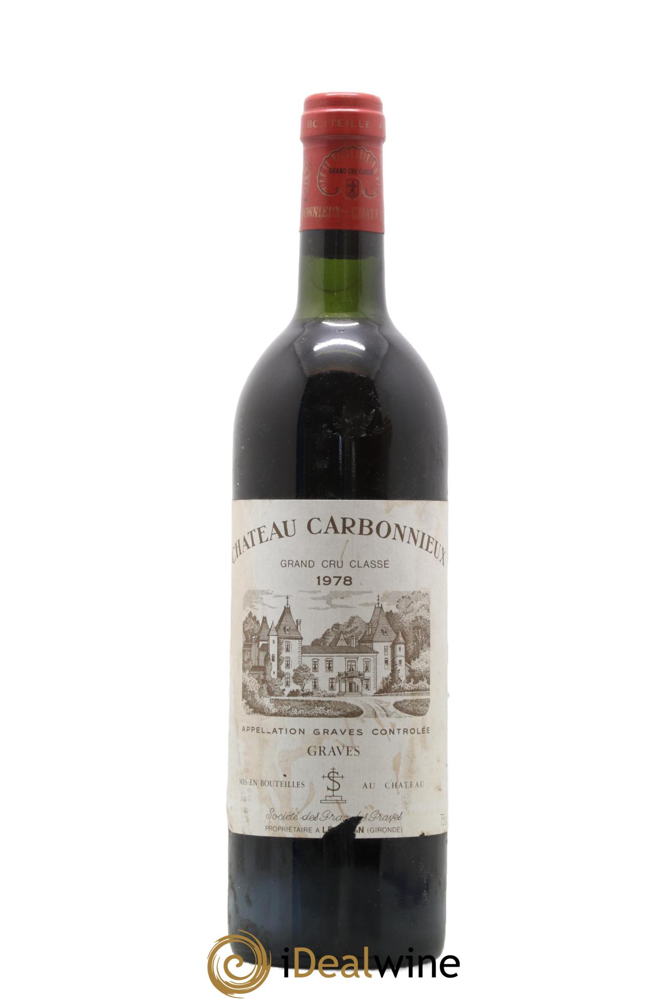 Château Carbonnieux Cru Classé de Graves 1978 - Posten von 1 Flasche - 0