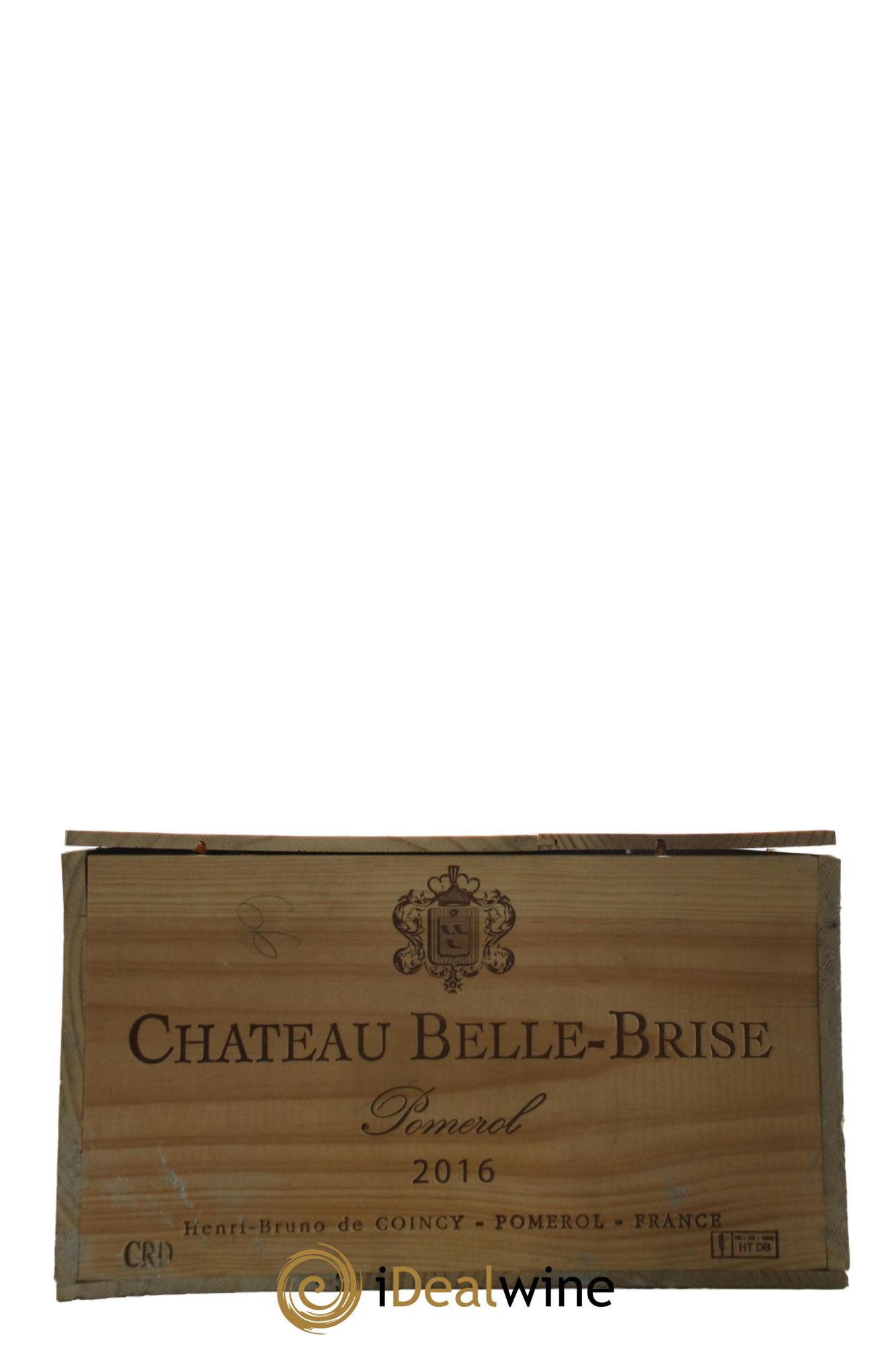 Château Belle-Brise 2016 - Lot of 12 bottles - 5