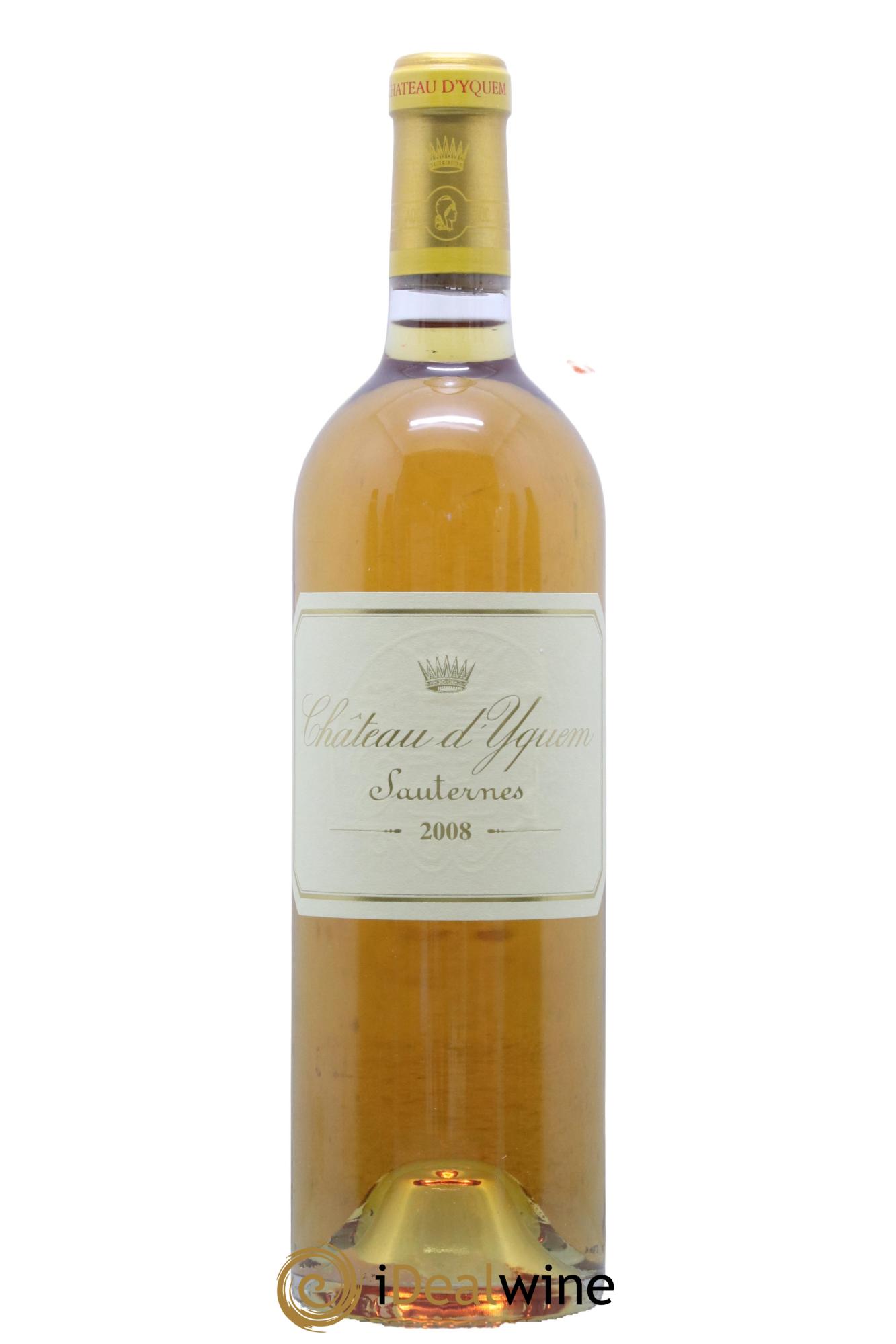 Château d' Yquem 1er Cru Classé Supérieur 2008 - Lot de 1 bouteille - 0