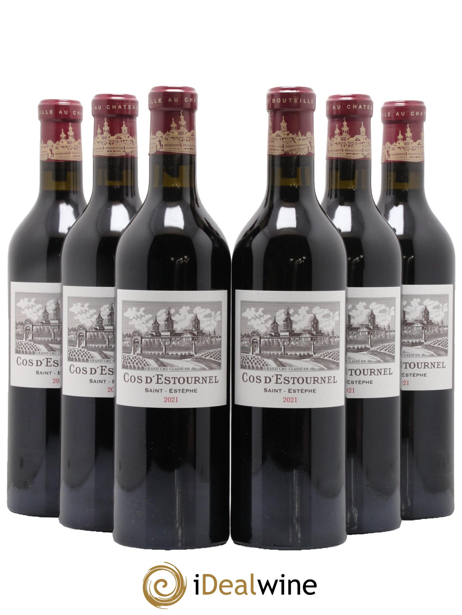 Cos d'Estournel 2ème Grand Cru Classé 2021 - Lot of 6 bottles - 0