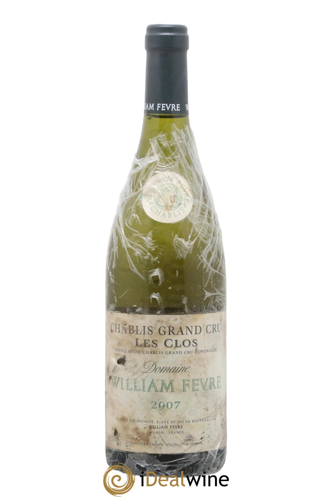 Chablis Grand Cru Les Clos William Fèvre 2007 - Lotto di 1 bottiglia - 0