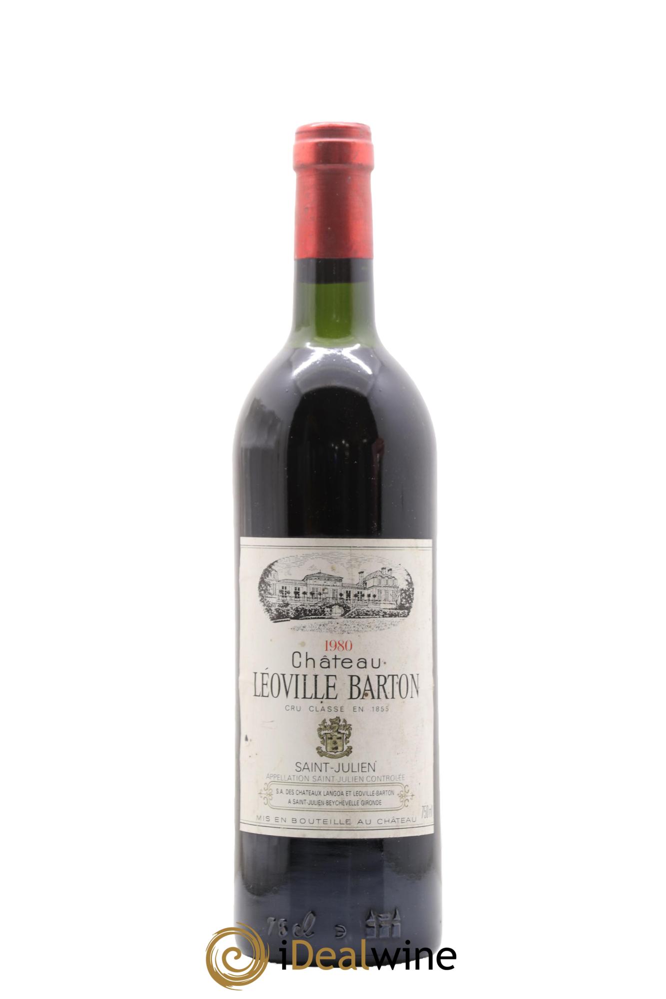 Château Léoville Barton 2ème Grand Cru Classé  1980 - Lotto di 1 bottiglia - 0