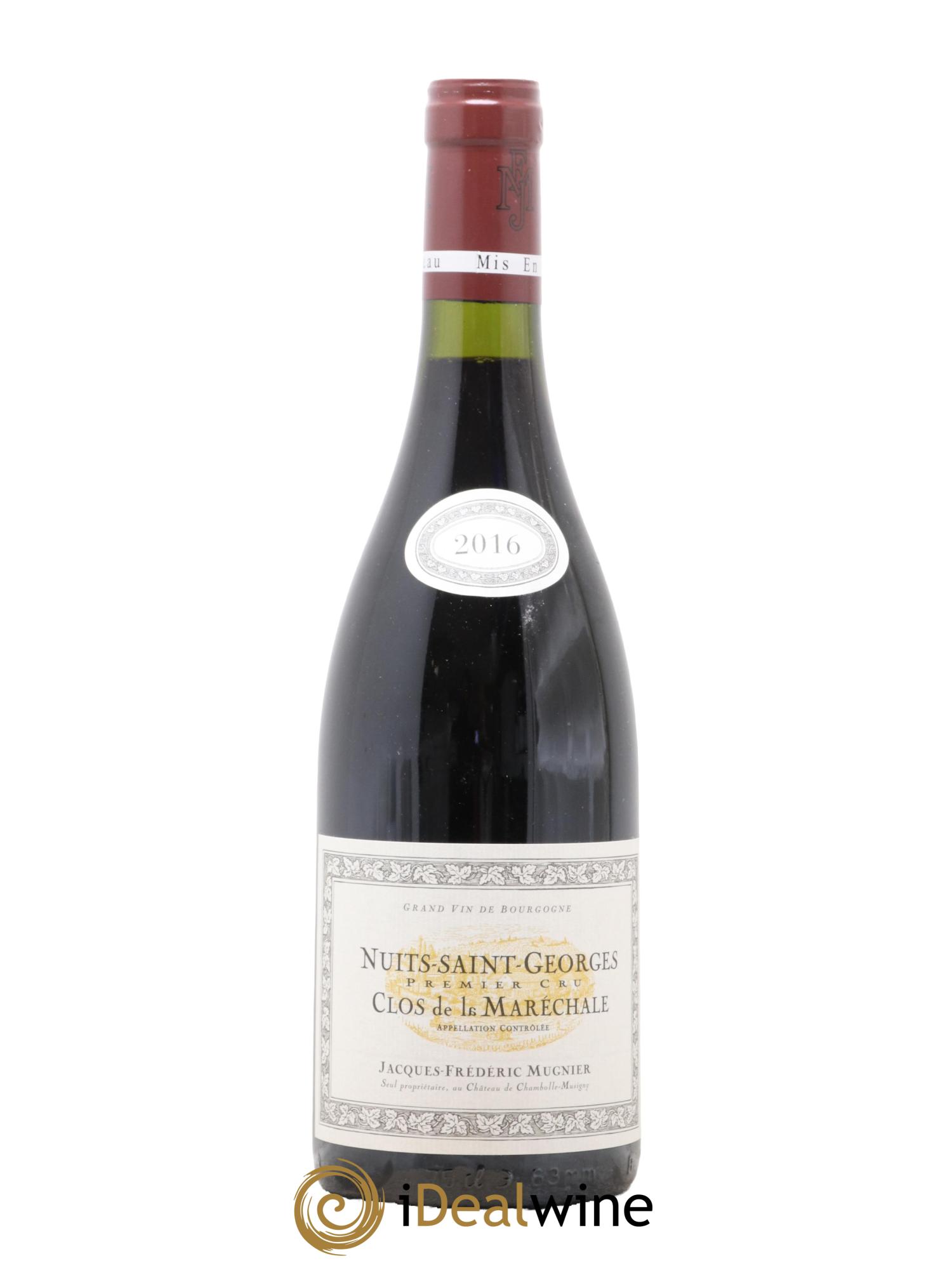 Nuits Saint-Georges 1er Cru Clos de La Maréchale Jacques-Frédéric Mugnier 2016 - Lot de 1 bouteille - 0