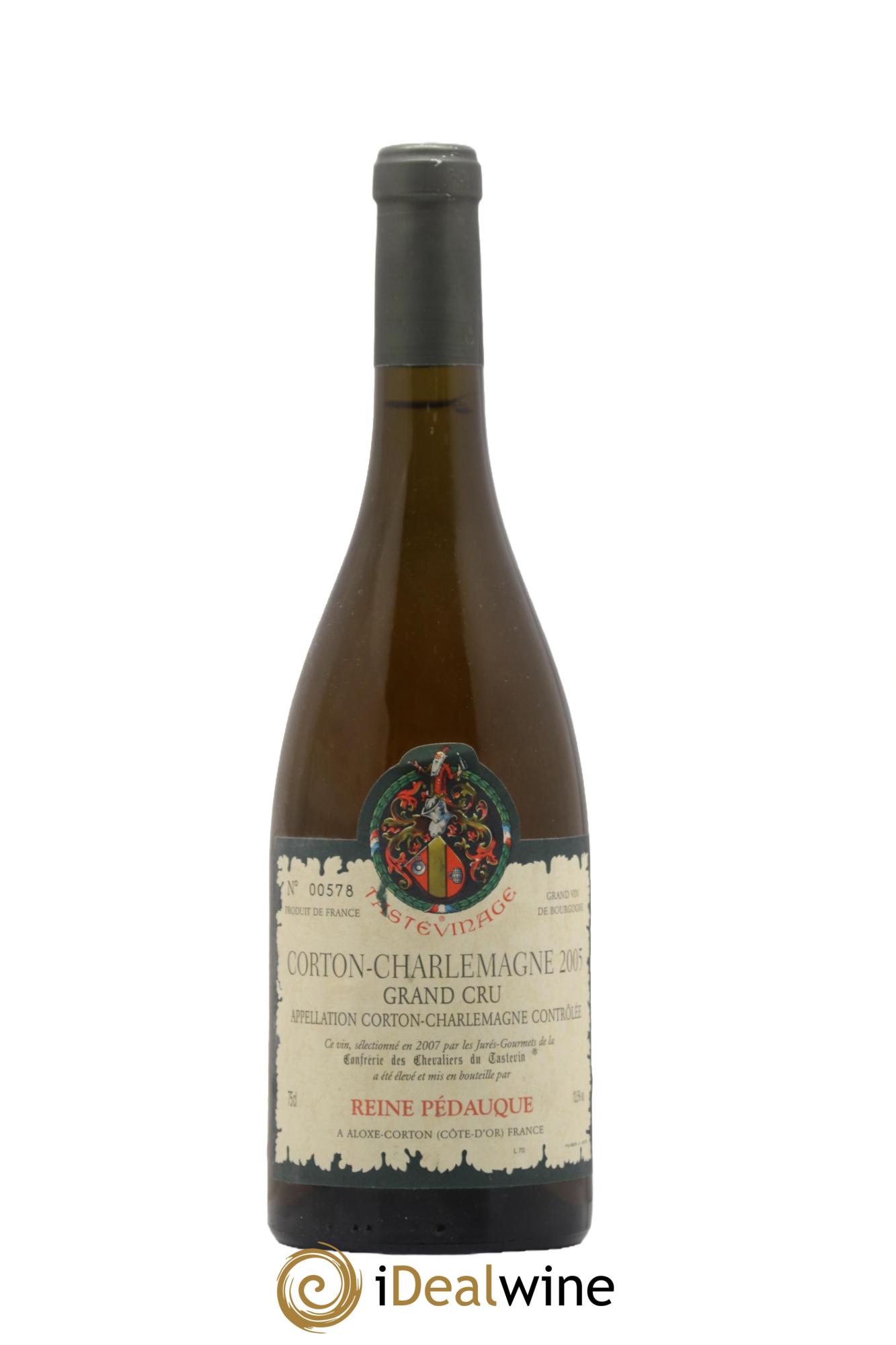 Corton-Charlemagne Grand Cru Reine Pedauque Tastevinage 2005 - Lotto di 1 bottiglia - 0