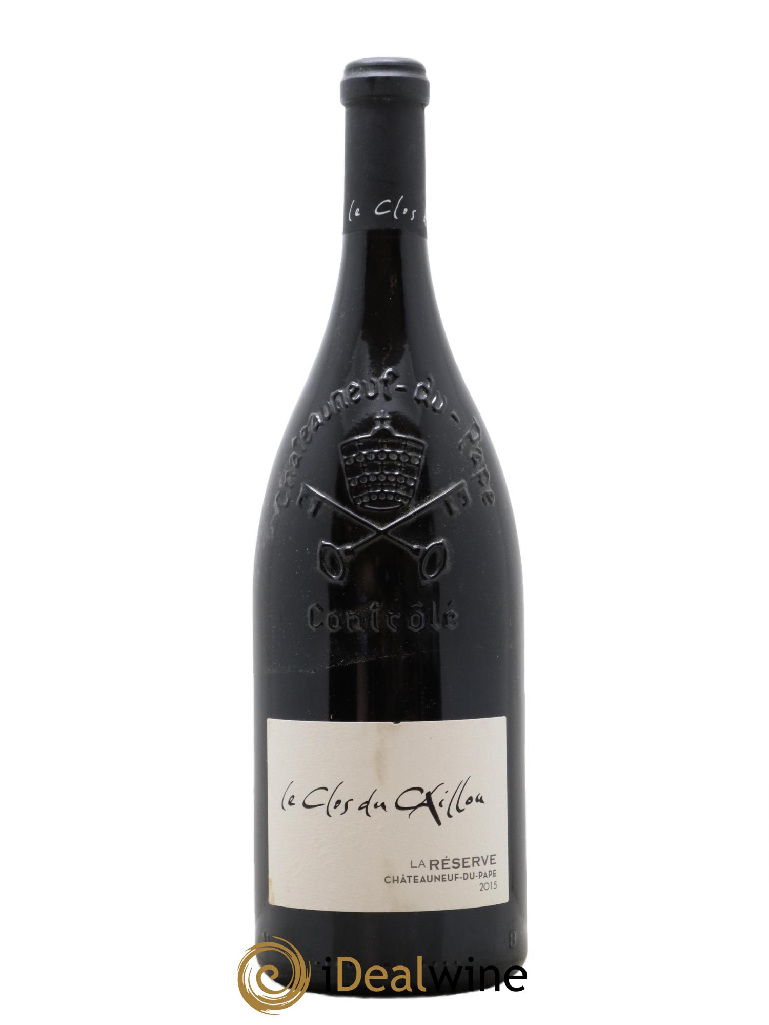 Châteauneuf-du-Pape Domaine Le Clos du Caillou Réserve Sylvie Vacheron 2015 - Lotto di 1 magnum - 0