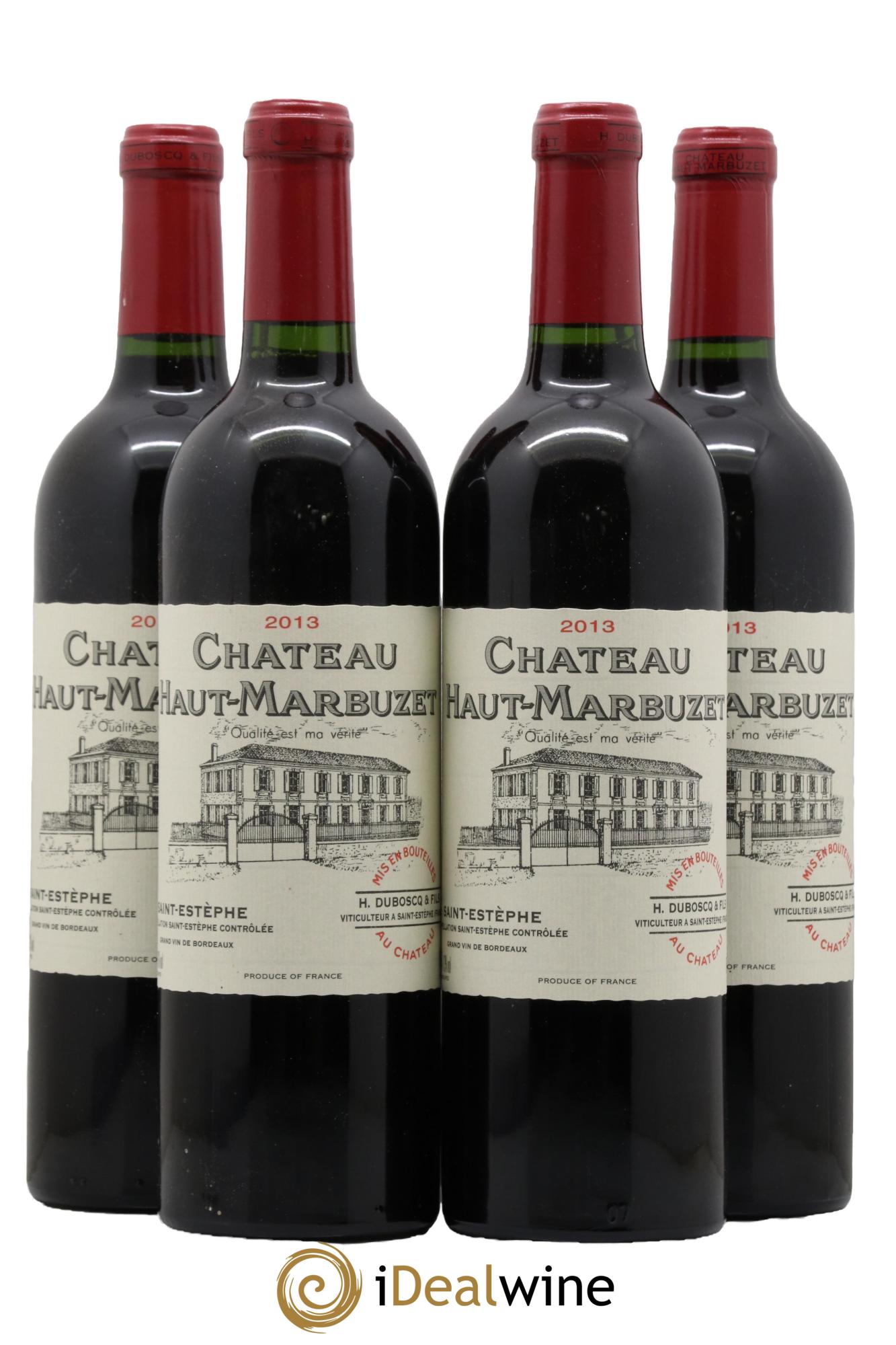 Château Haut Marbuzet 2013 - Posten von 4 Flaschen - 0