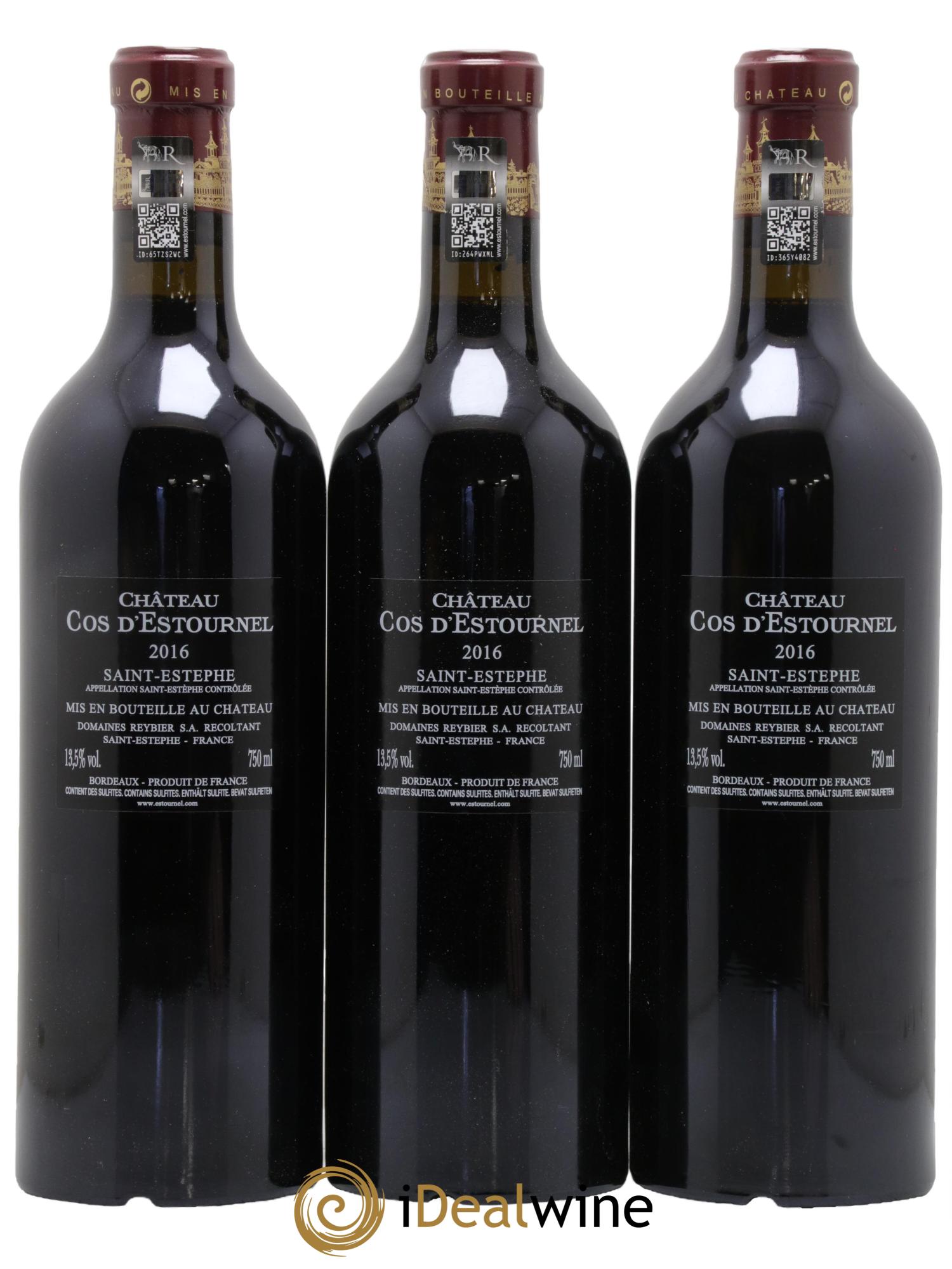 Cos d'Estournel 2ème Grand Cru Classé 2016 - Lot of 6 bottles - 2